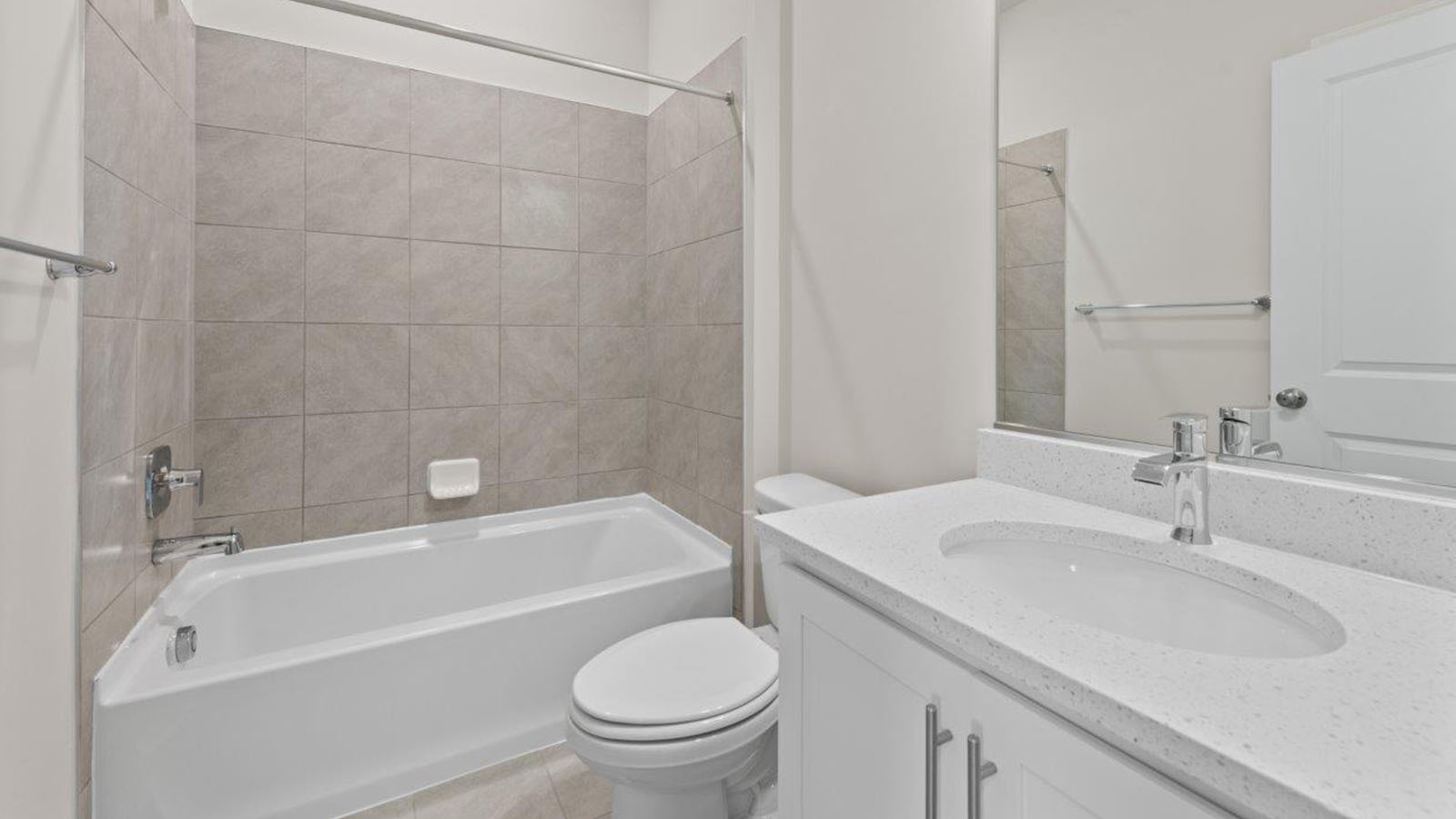 Secondary bathroom on a third floor