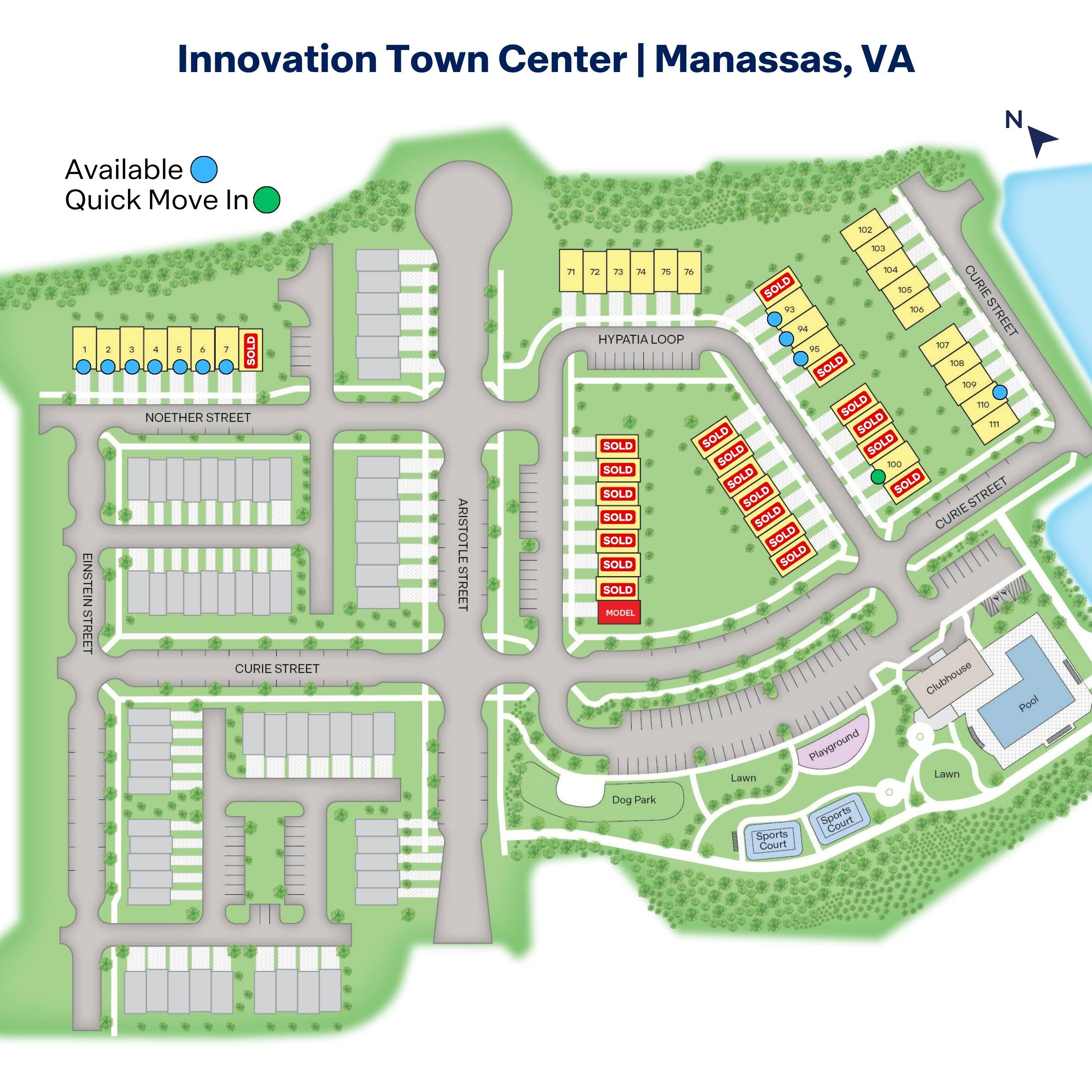 Static Lot Map