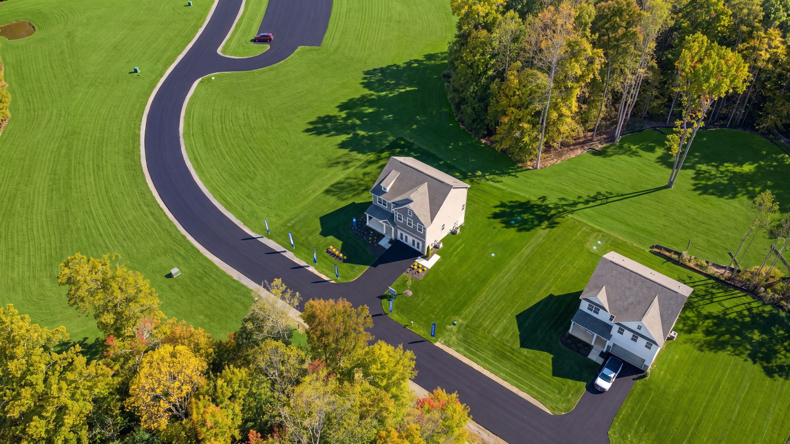 New single-family home in King George, VA, featuring a spacious homesite and welcoming front exterior.
