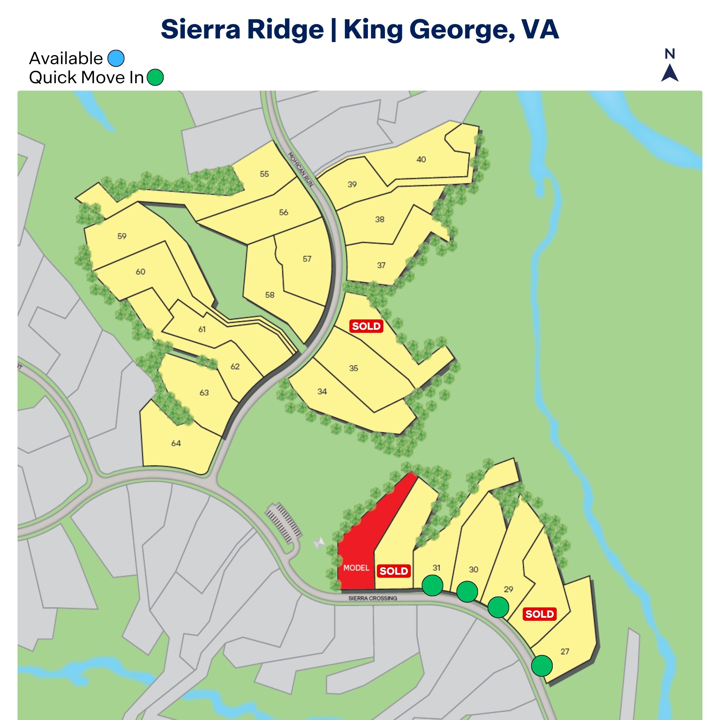 Static Lot Map