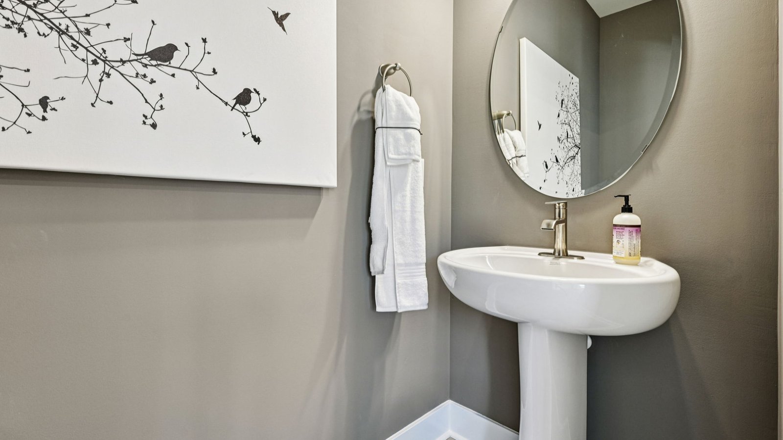 half bath on main floor