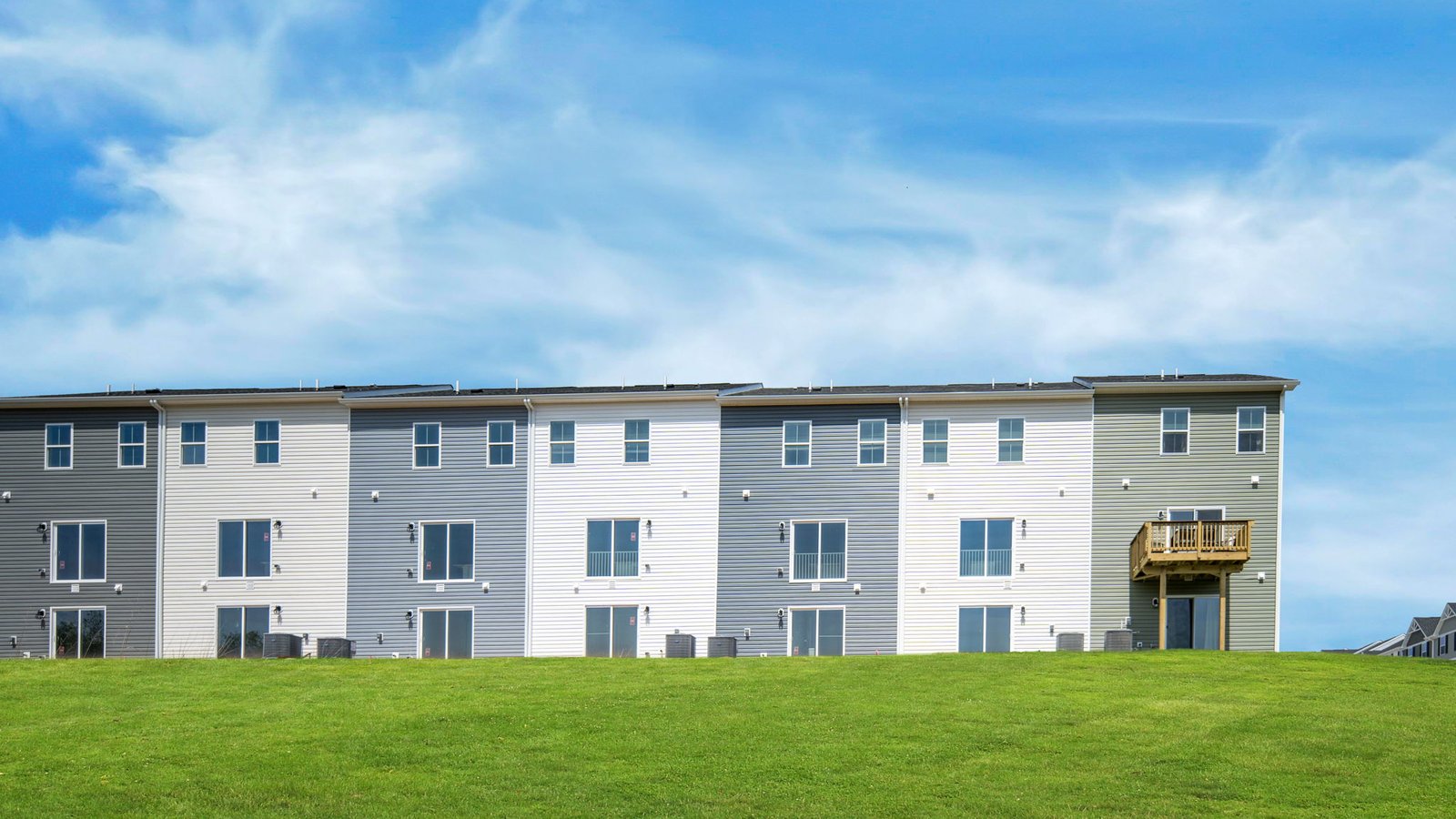 exterior of brand new Adams home