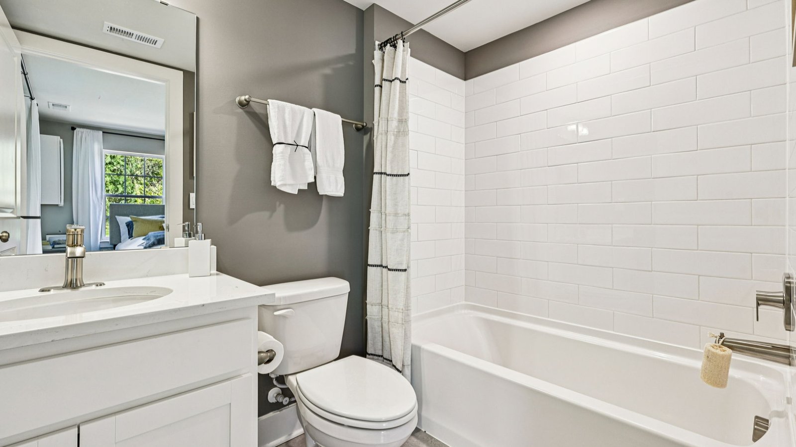 lower level full bathroom