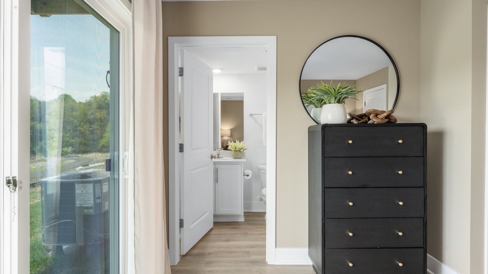 lower level bedroom
