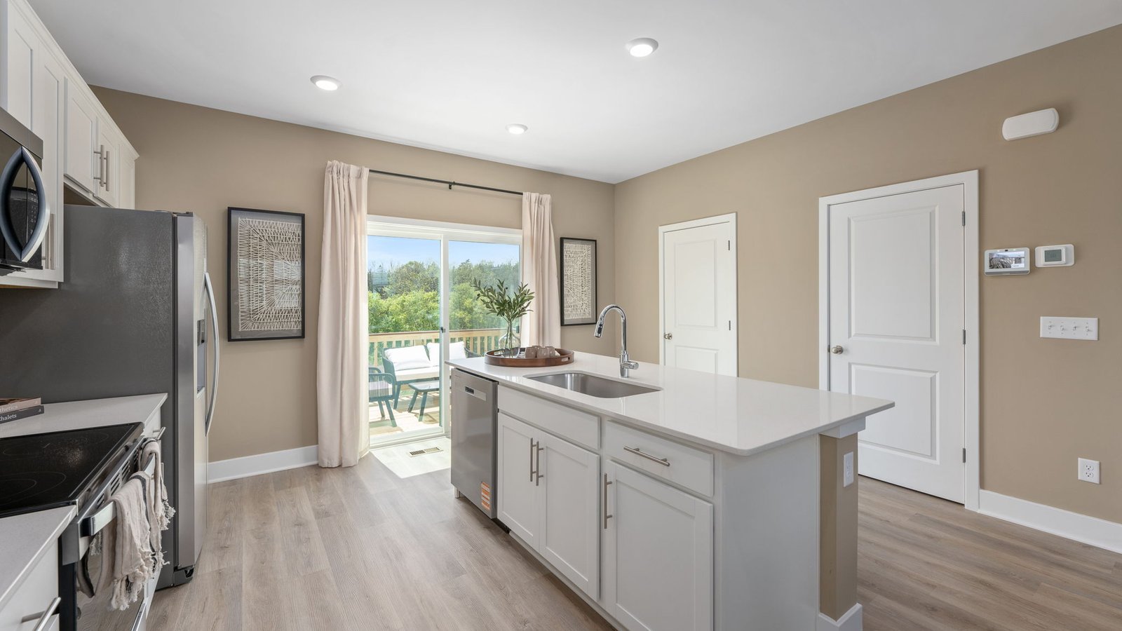 open concept kitchen