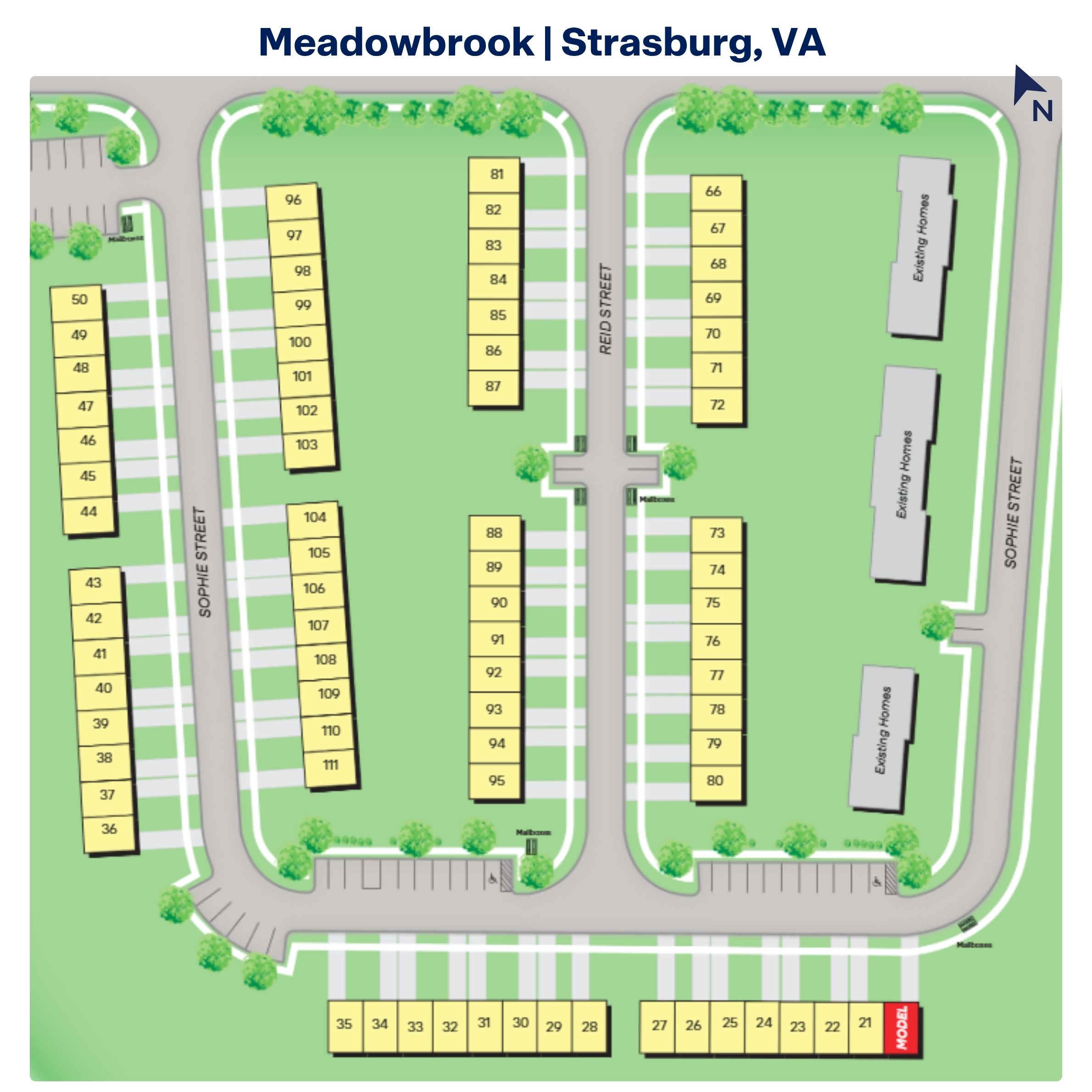 Static Lot Map