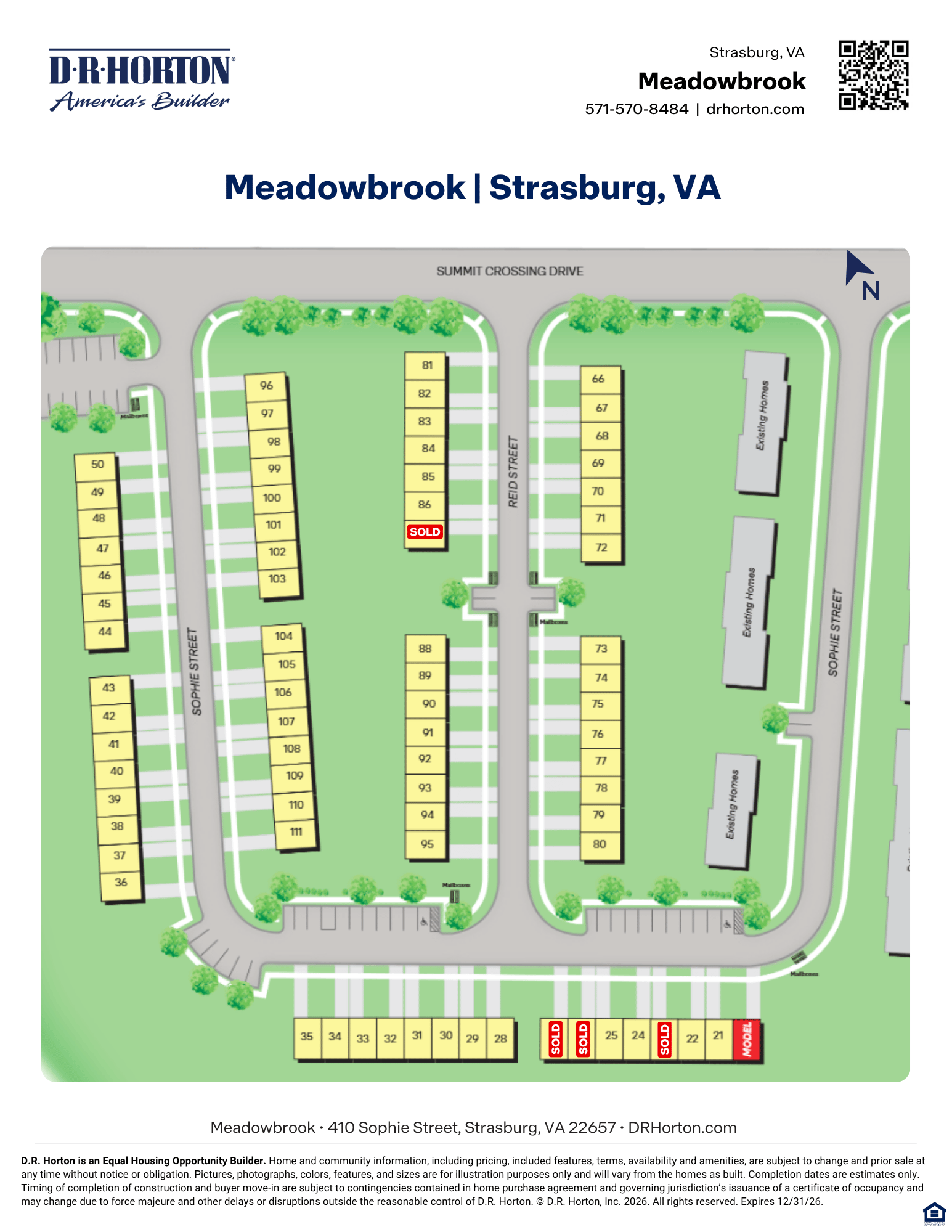 Static Lot Map