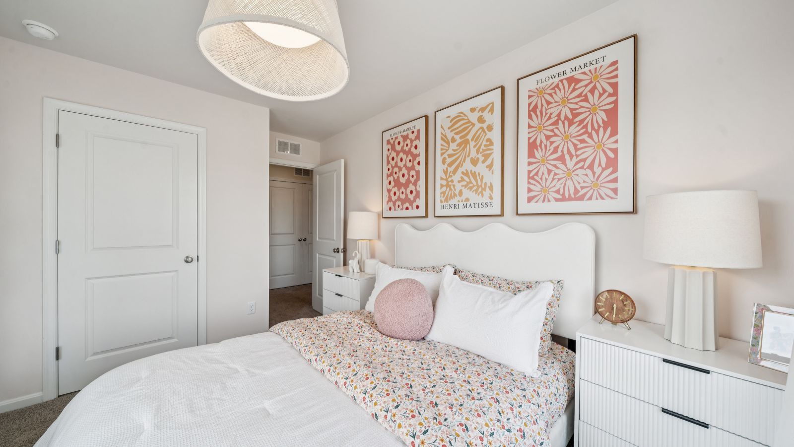 Secondary bedroom in Waynesboro, VA townhome