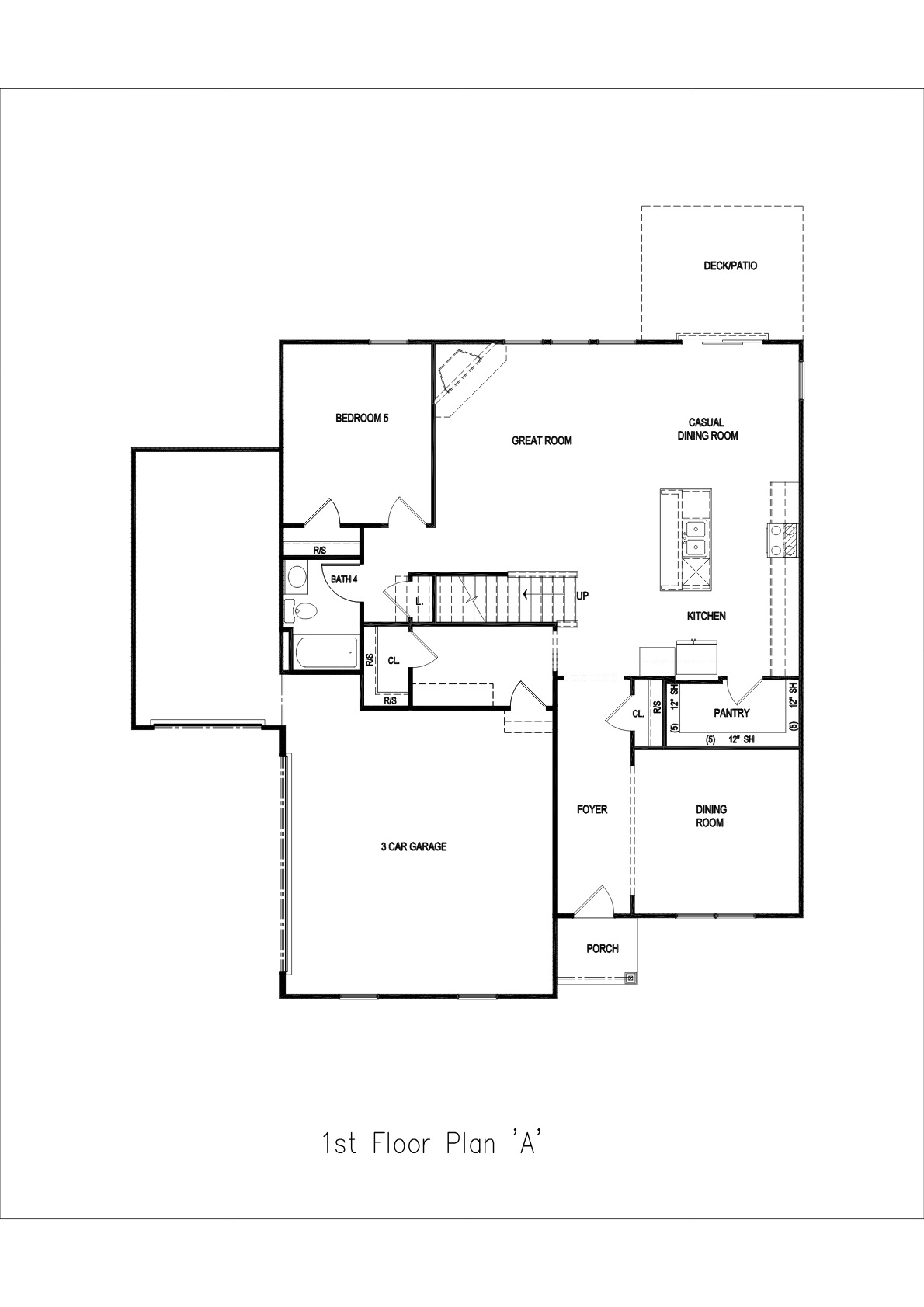 Summit A 1st Floorplan