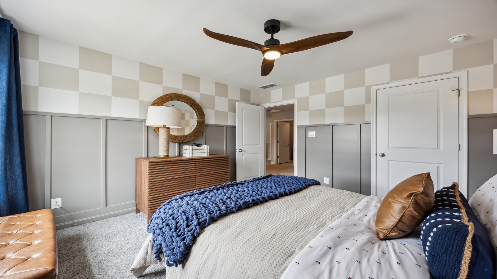 Light-filled flex, office, game, entertainment, craft room by D.R. Horton of this thoughtfully designed home