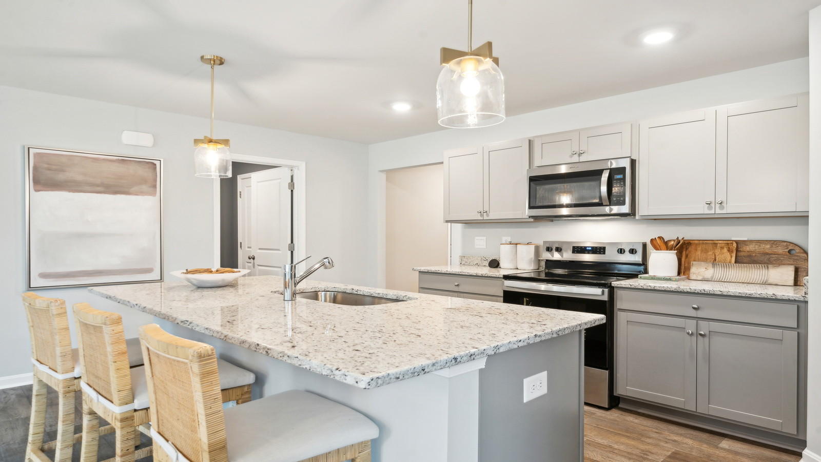 Central kitchen island with seating, crafted to anchor the home, pantry, prep zones, perfect for entertaining and everyday gathering