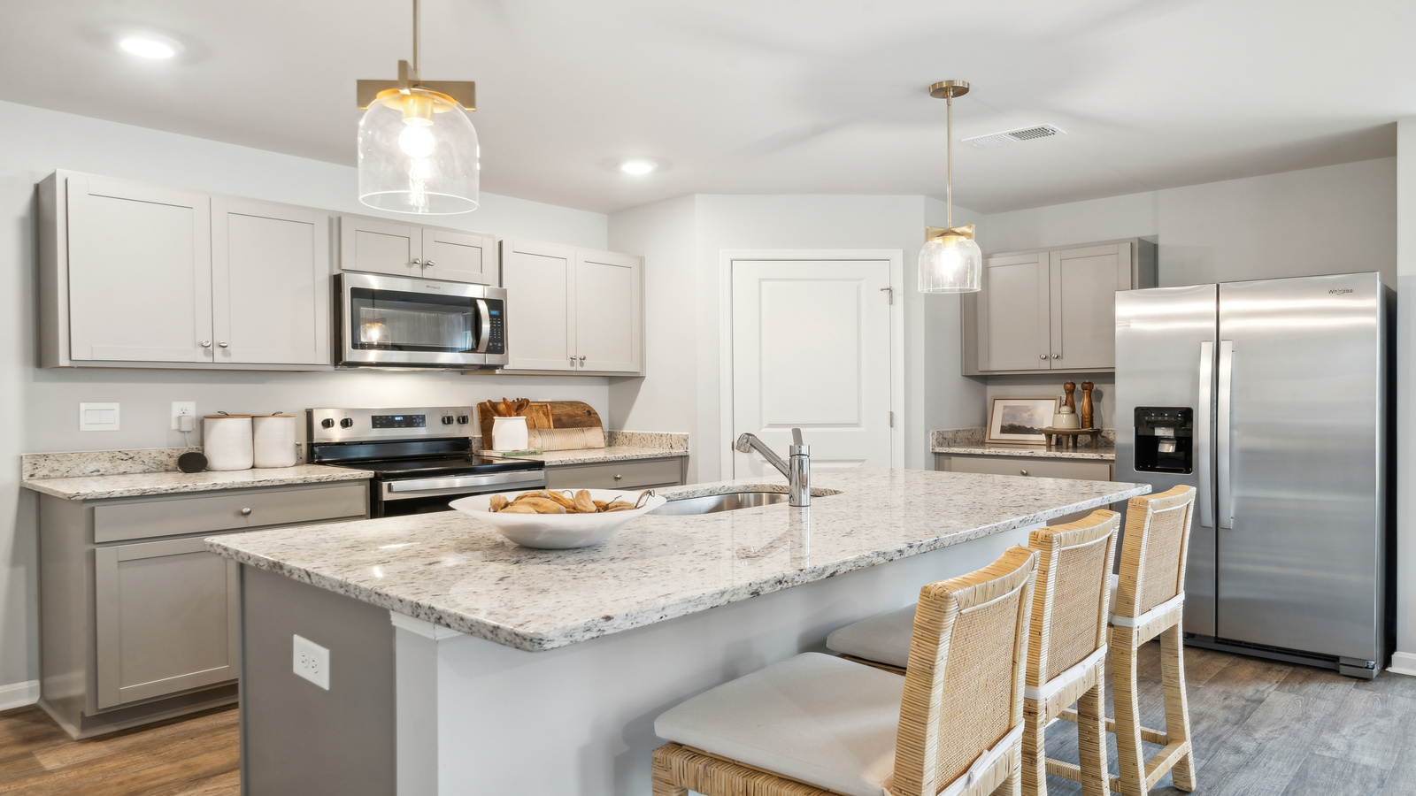 Central kitchen island with seating, crafted to anchor the home, pantry, prep zones, perfect for entertaining and everyday gathering