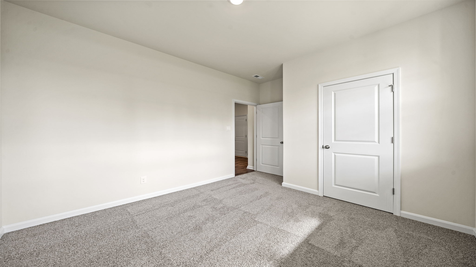 Secondary bedroom with full closet, direct access to shared upstairs spaces, loft multi-use areas Spring Lakes