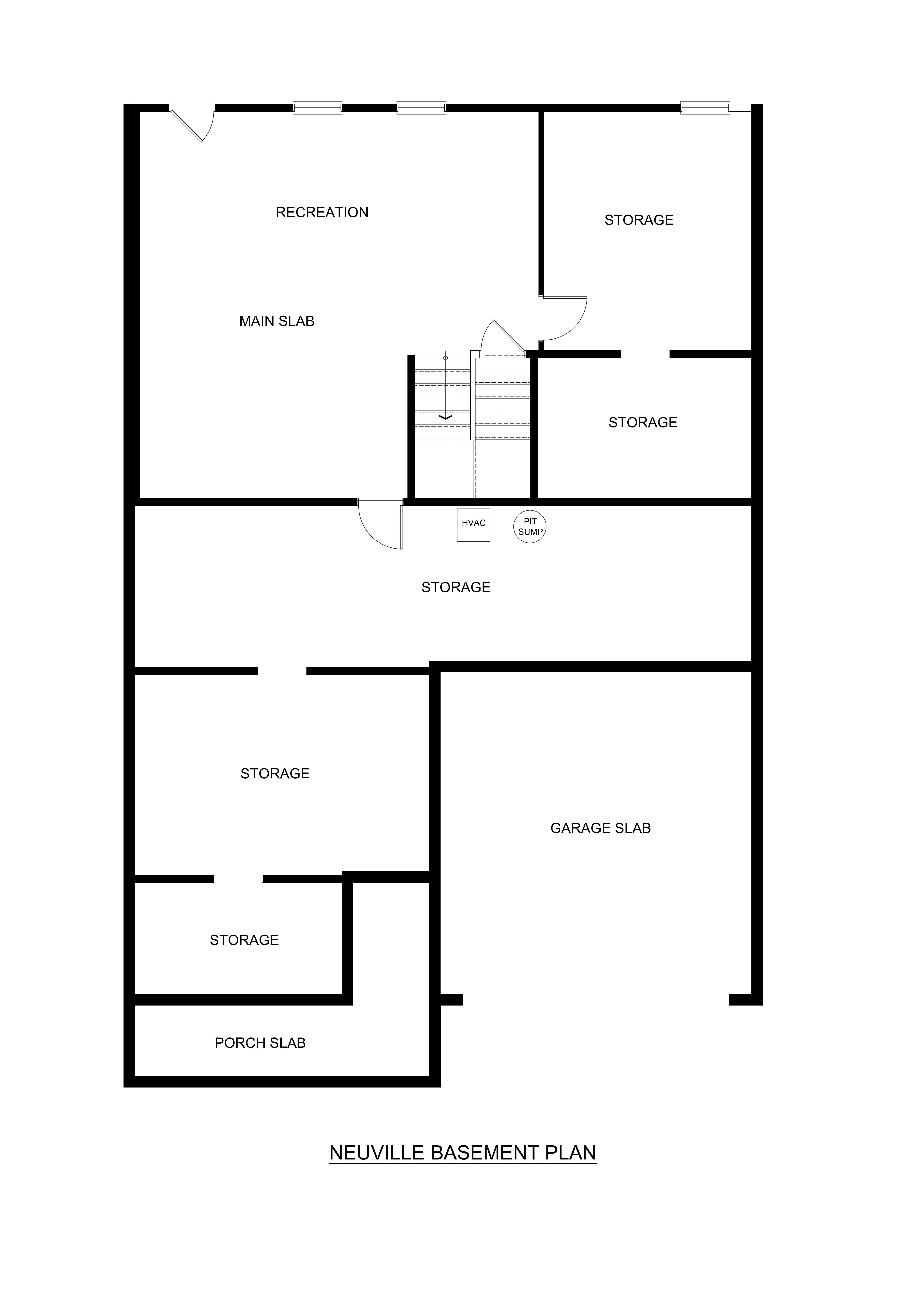 basement floorplan