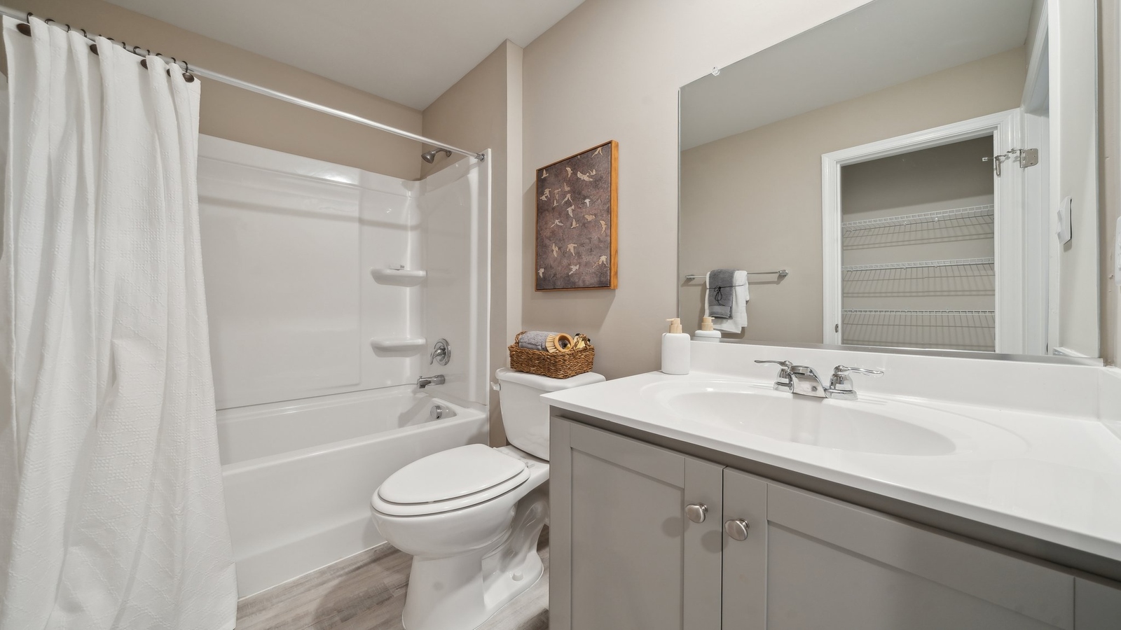 New home showcases a spa-inspired ensuite, quality stylish upgrades, open designs, shower-tub, and walk-in closet
