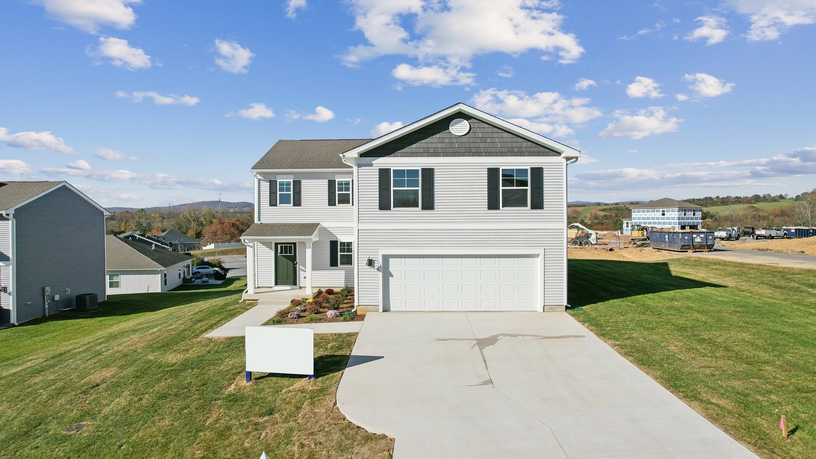 7752 Arbor Marsh Terrace, New Kent, VA, Arbors at Farms of New Kent Presented By D.R. Horton front 2-level 2-car garage view