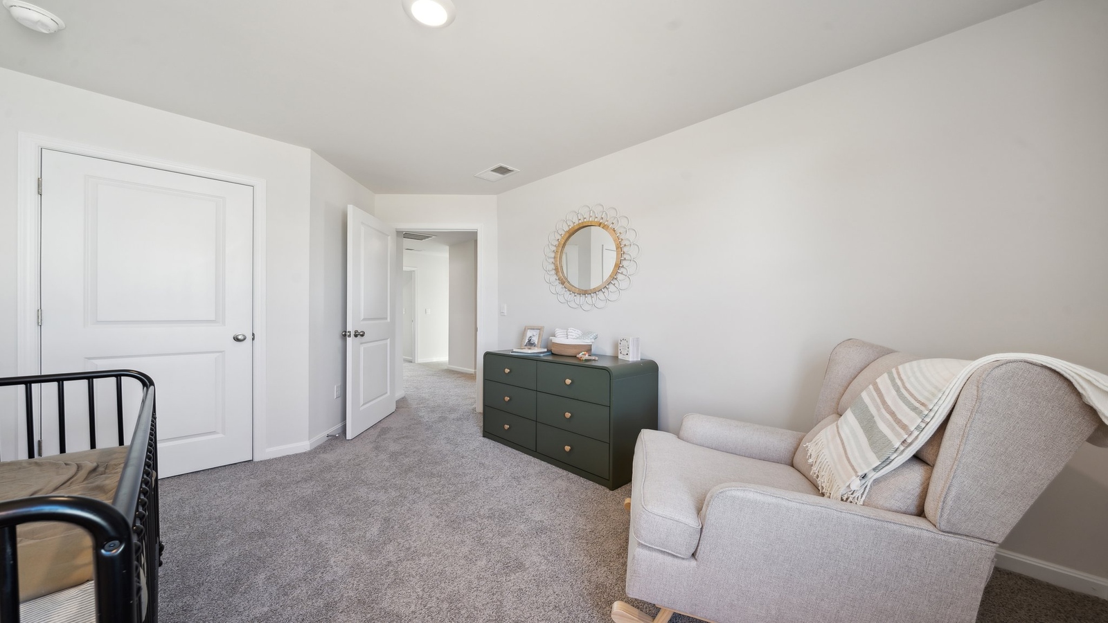 Owner’s suite offers natural light, spa-inspired en-suite bathroom, walk-in closet access for everyday comfort Arbors at Farms of New Kent