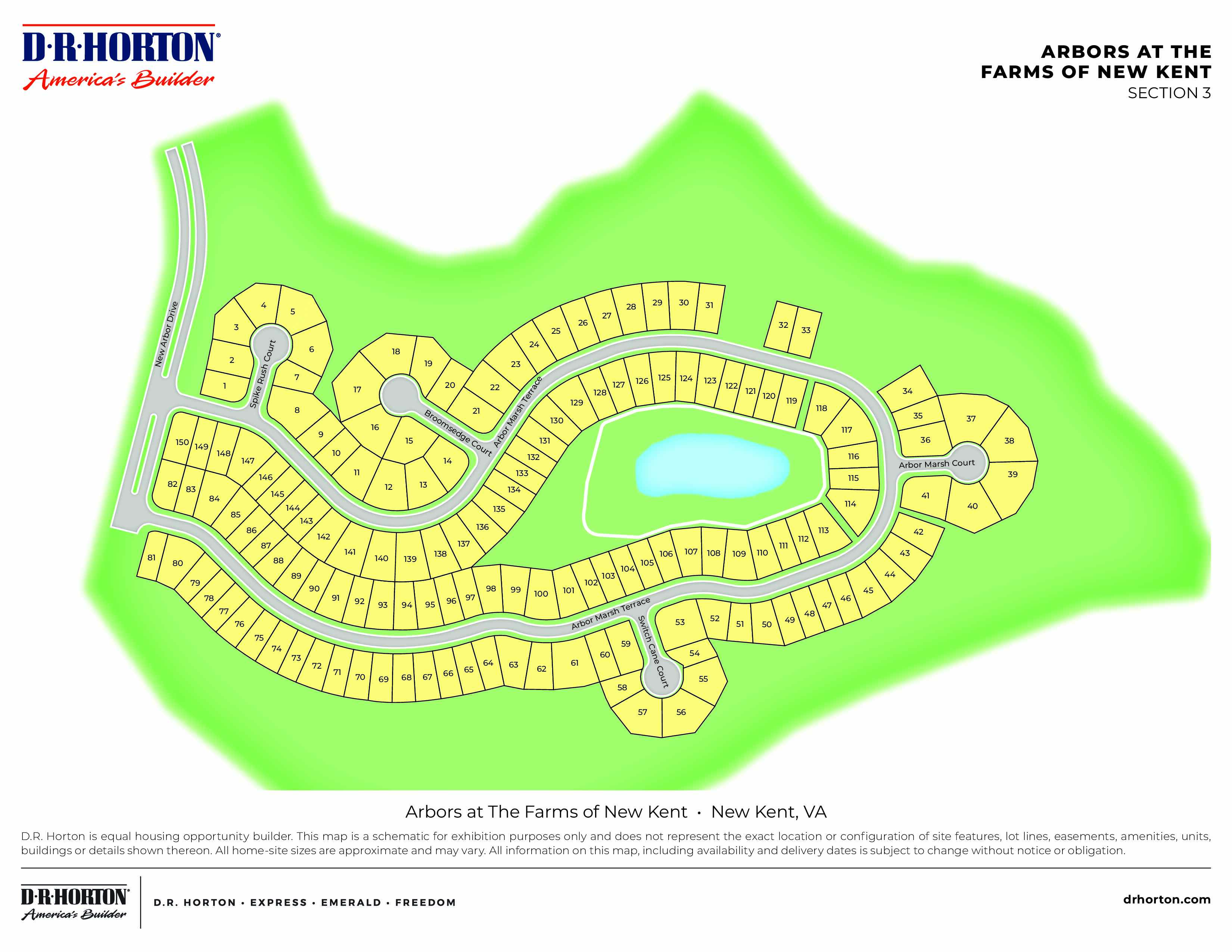 Static Lot Map