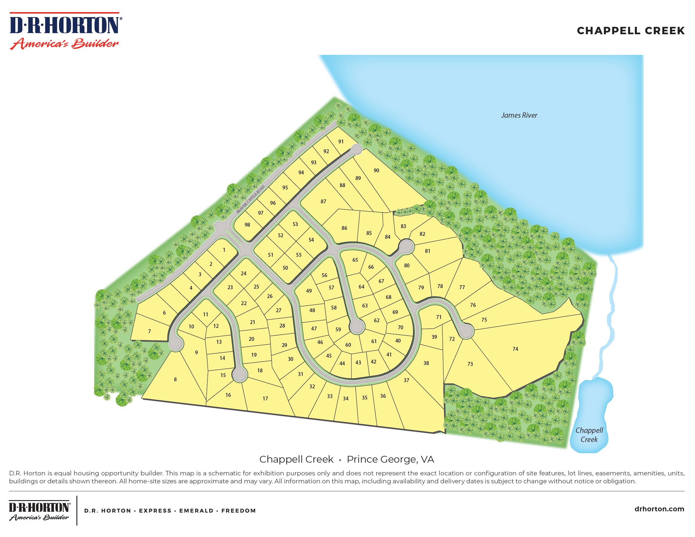Static Lot Map