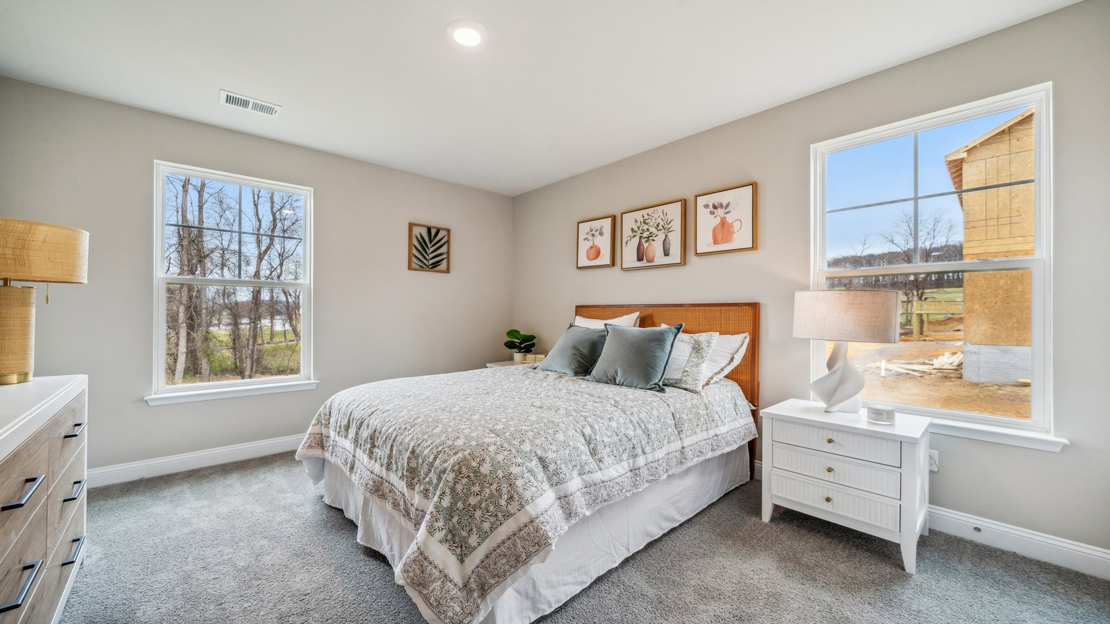 Secondary Bedroom Flex-Office-Study-Entertainment-Game room in this new construction home