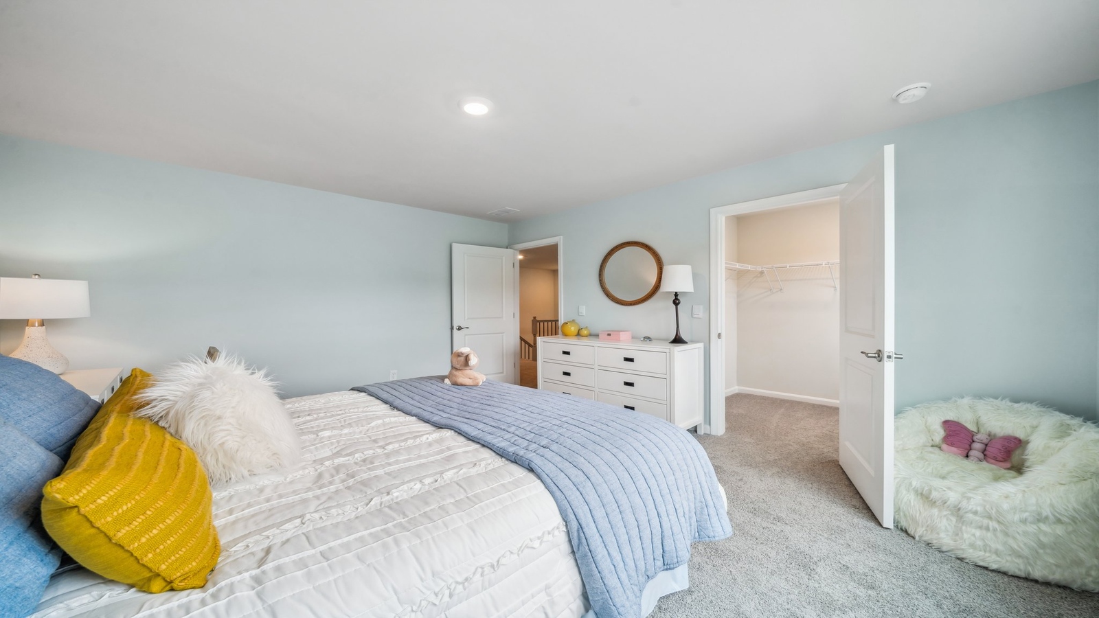 Secondary Bedroom Flex-Office-Study-Entertainment Game room in this D.R. Horton new construction home