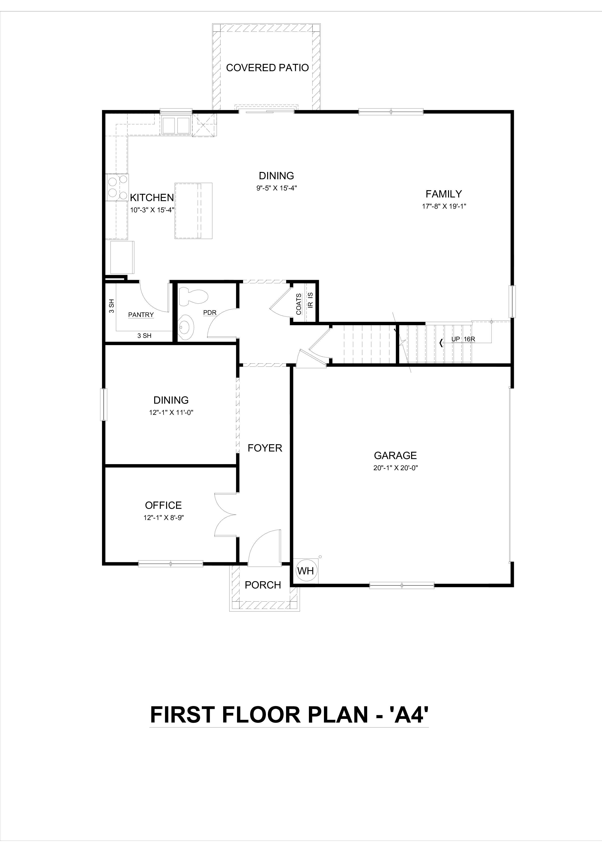 1st Floorplan A4/AS