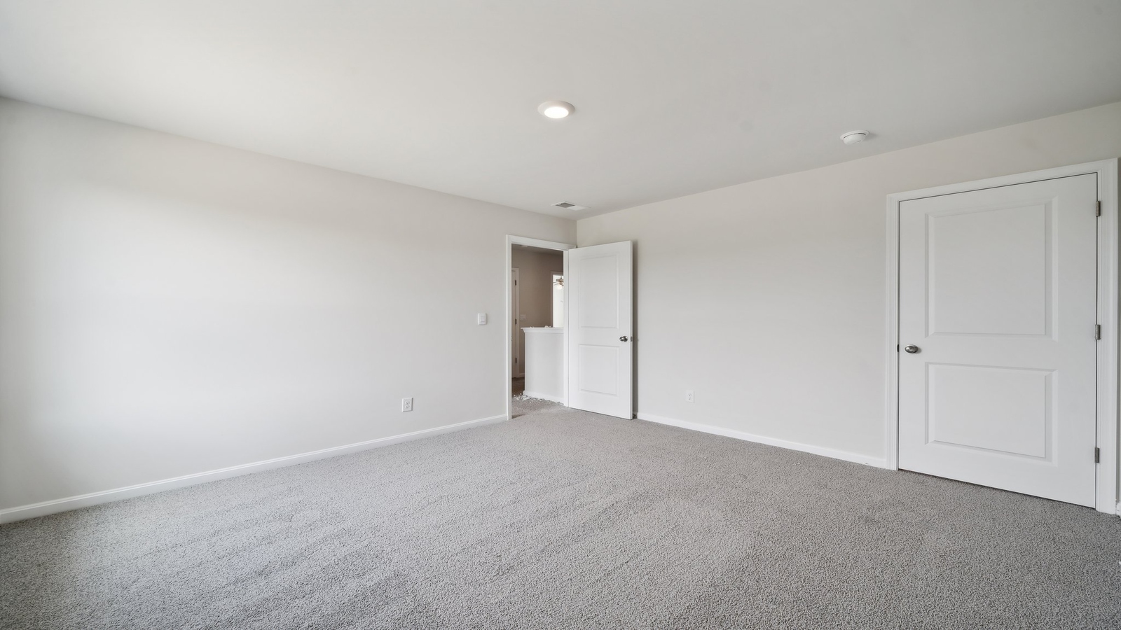 Secondary Bedroom with full closet, ample room design, direct access to shared upstairs spaces Brewers Meadows South