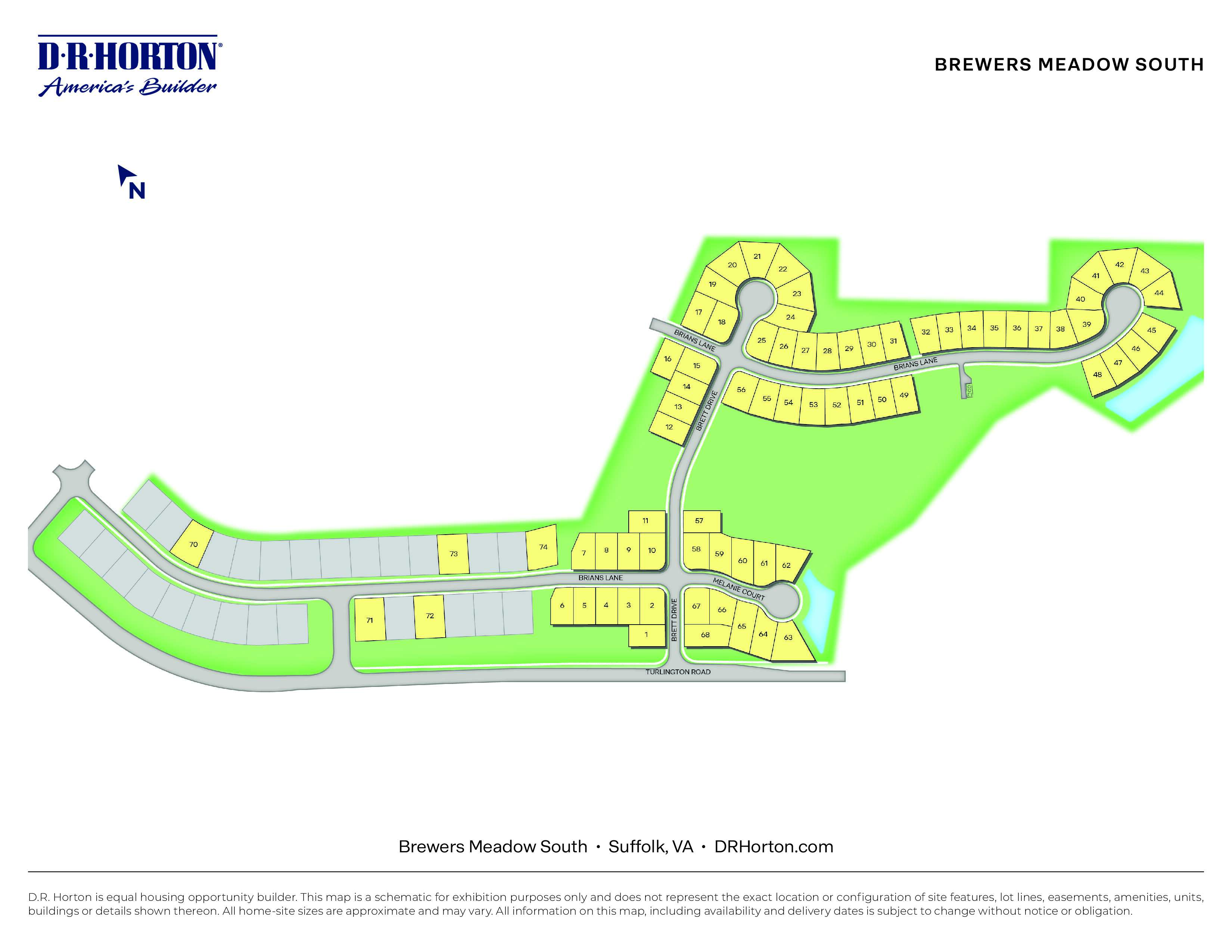 Static Lot Map