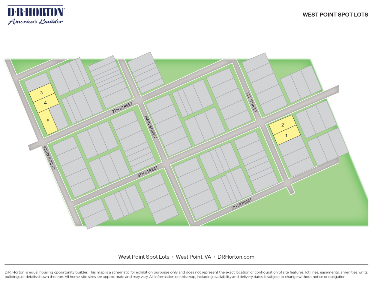 Static Lot Map