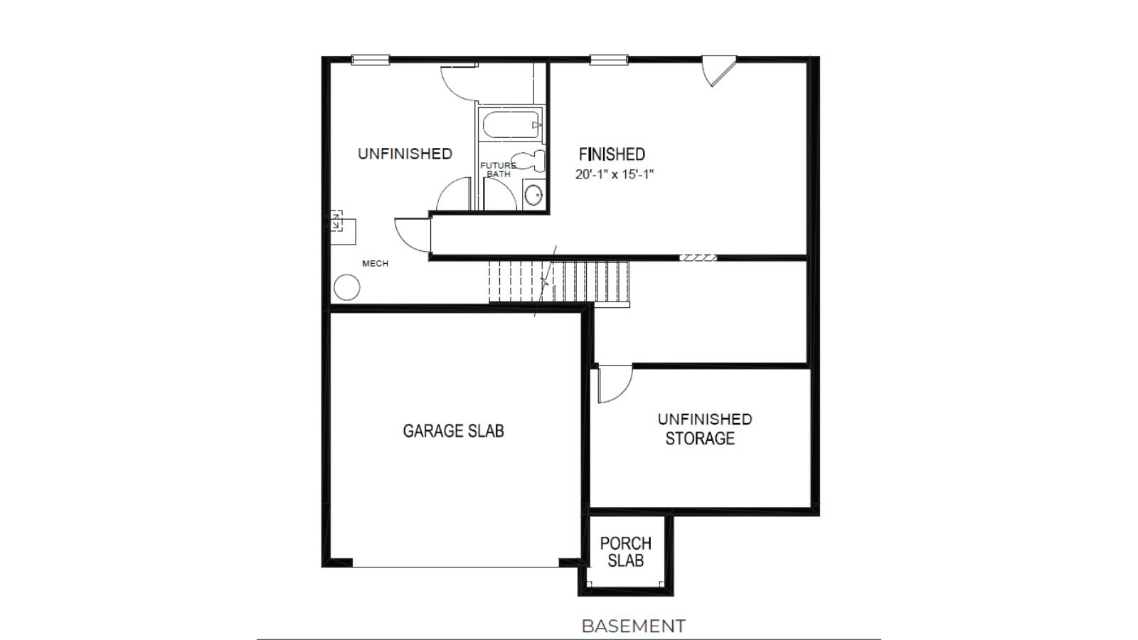 basement floorplan