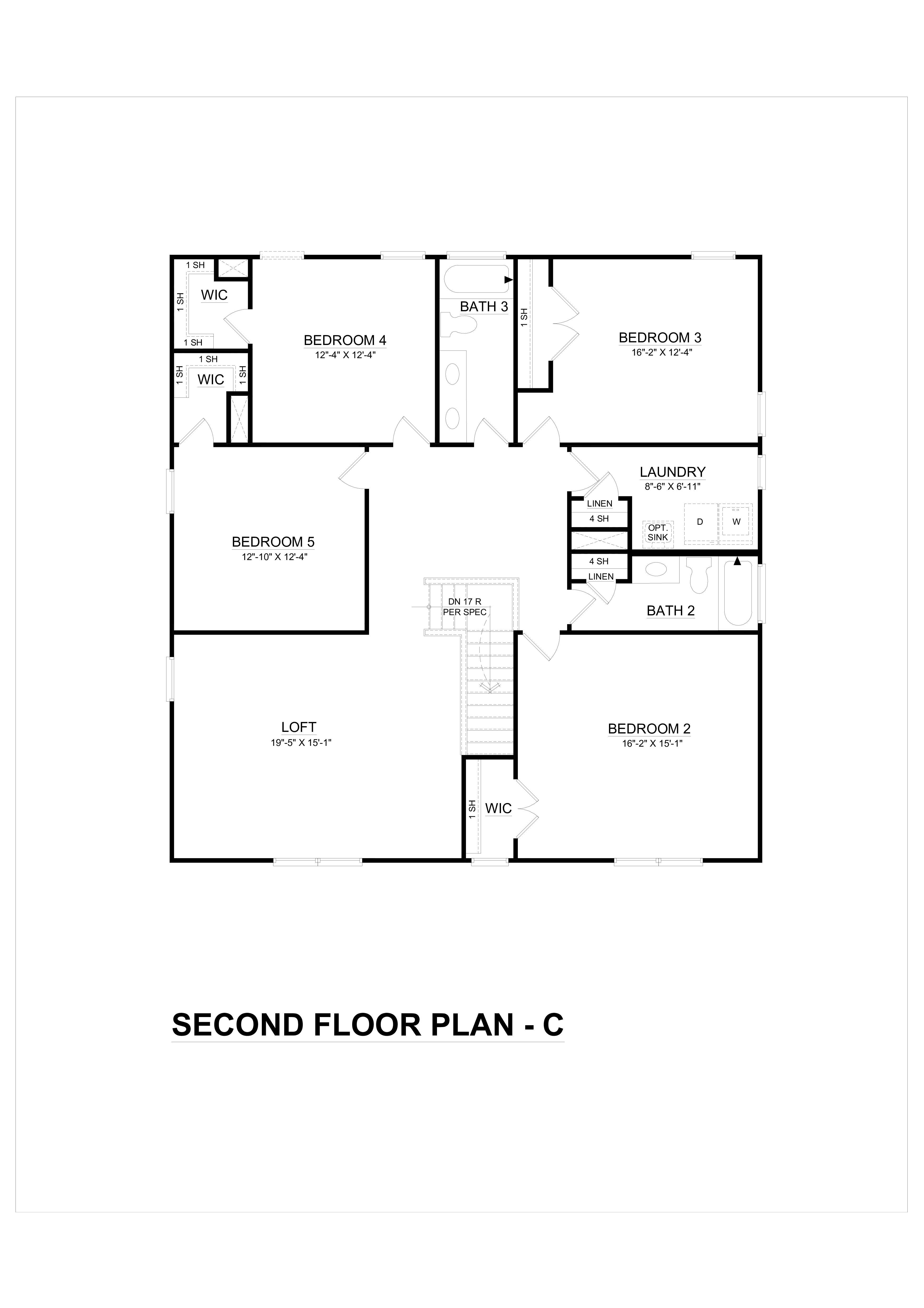 2nd floorplan- C and F