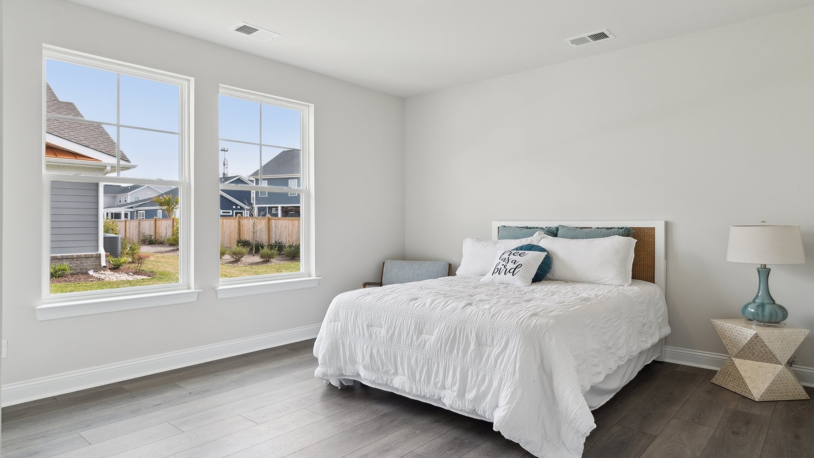 Multi-use Bedroom-Flex-Office-Study-Entertainment Game room in this D.R. Horton new construction home