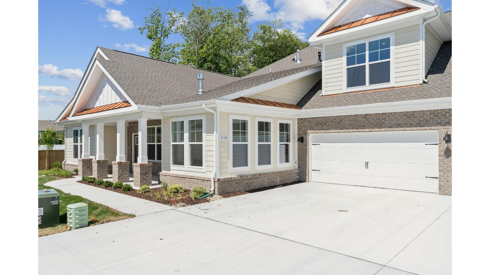 2212 Edwin Drive, Chesapeake, VA, Retreat at Edinburgh Farms Presented By D.R. Horton front 1-level 2-car garage right