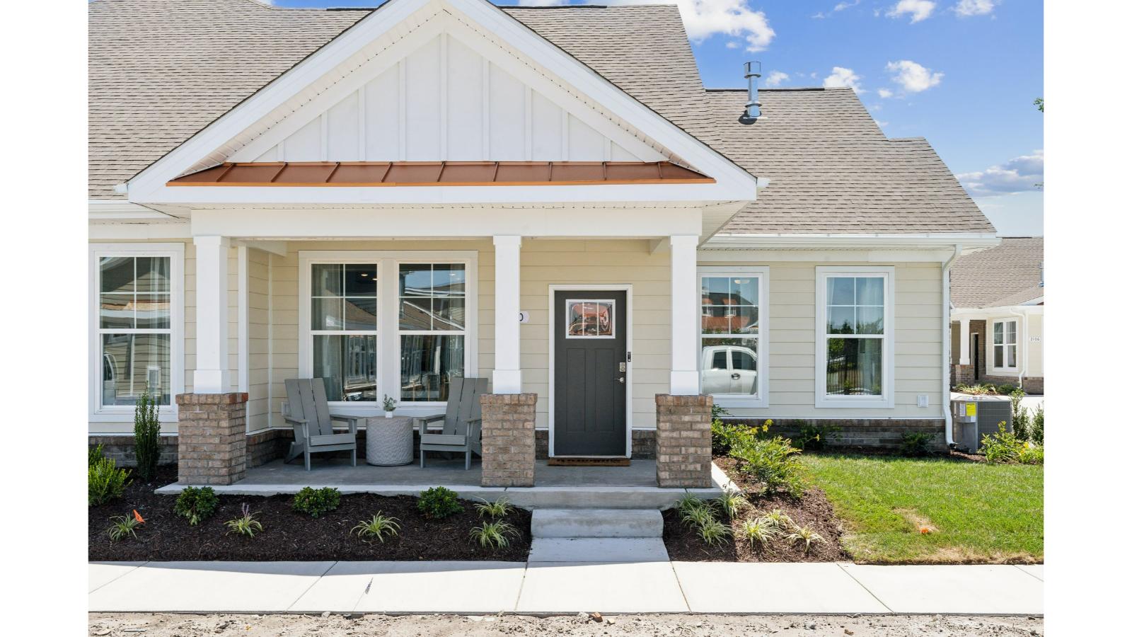 2142 Edwin Drive, Chesapeake, VA, Retreat at Edinburgh Farms Presented By D.R. Horton front 1-level 2-car garage