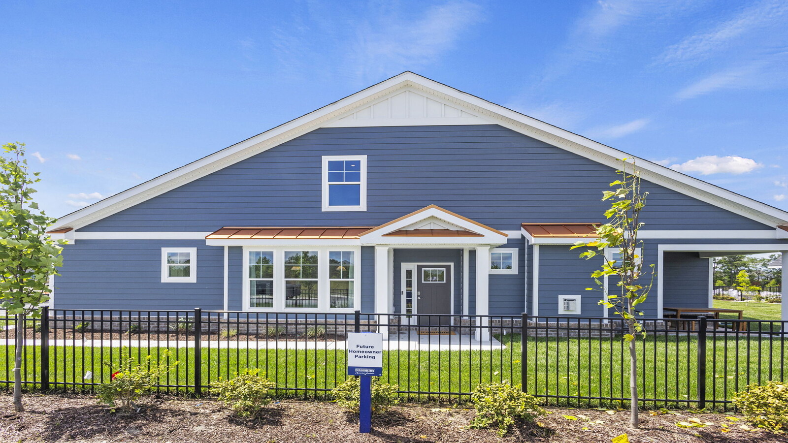 2013 Barton Lane, Chesapeake, VA, Retreat at Edinburgh Farms Presented By D.R. Horton front 2-level 2-car garage side