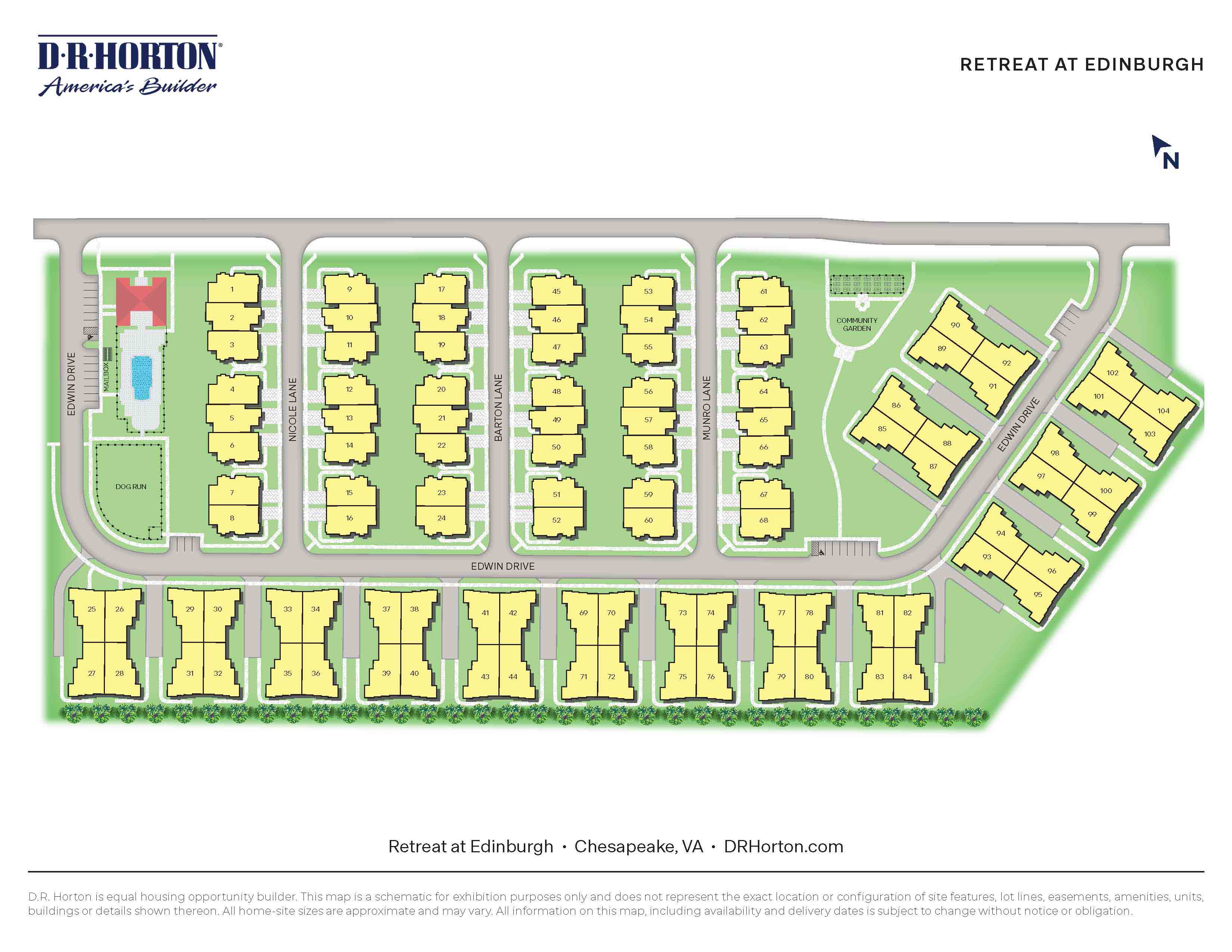 Static Lot Map