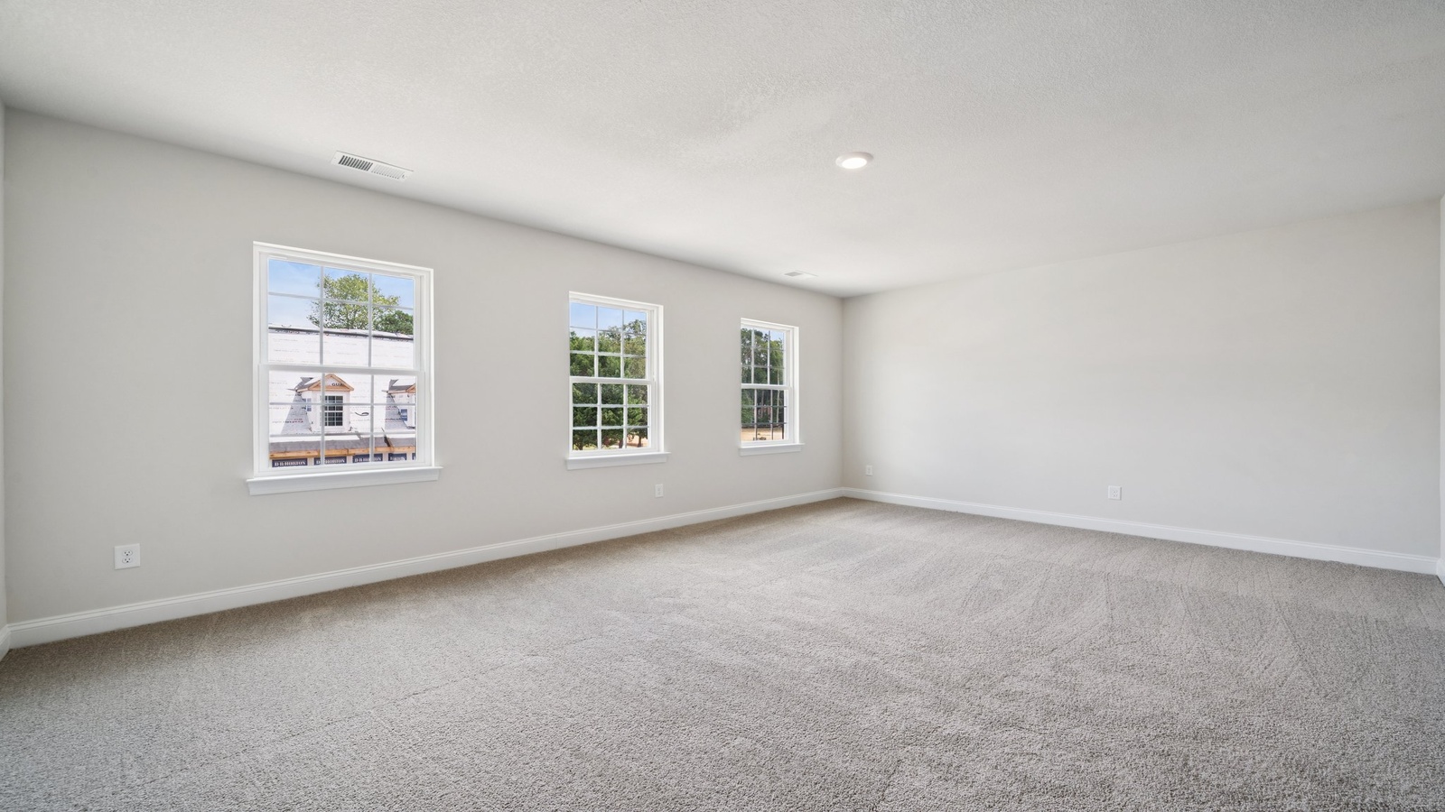Secondary Bedroom Flex-Office-Study-Entertainment Game room in this D.R. Horton new construction home