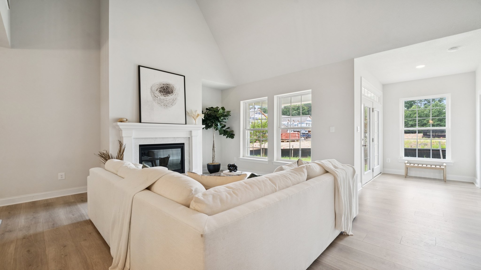 Country Club Villas with main living space connecting kitchen, dining area, and great room for daily ease