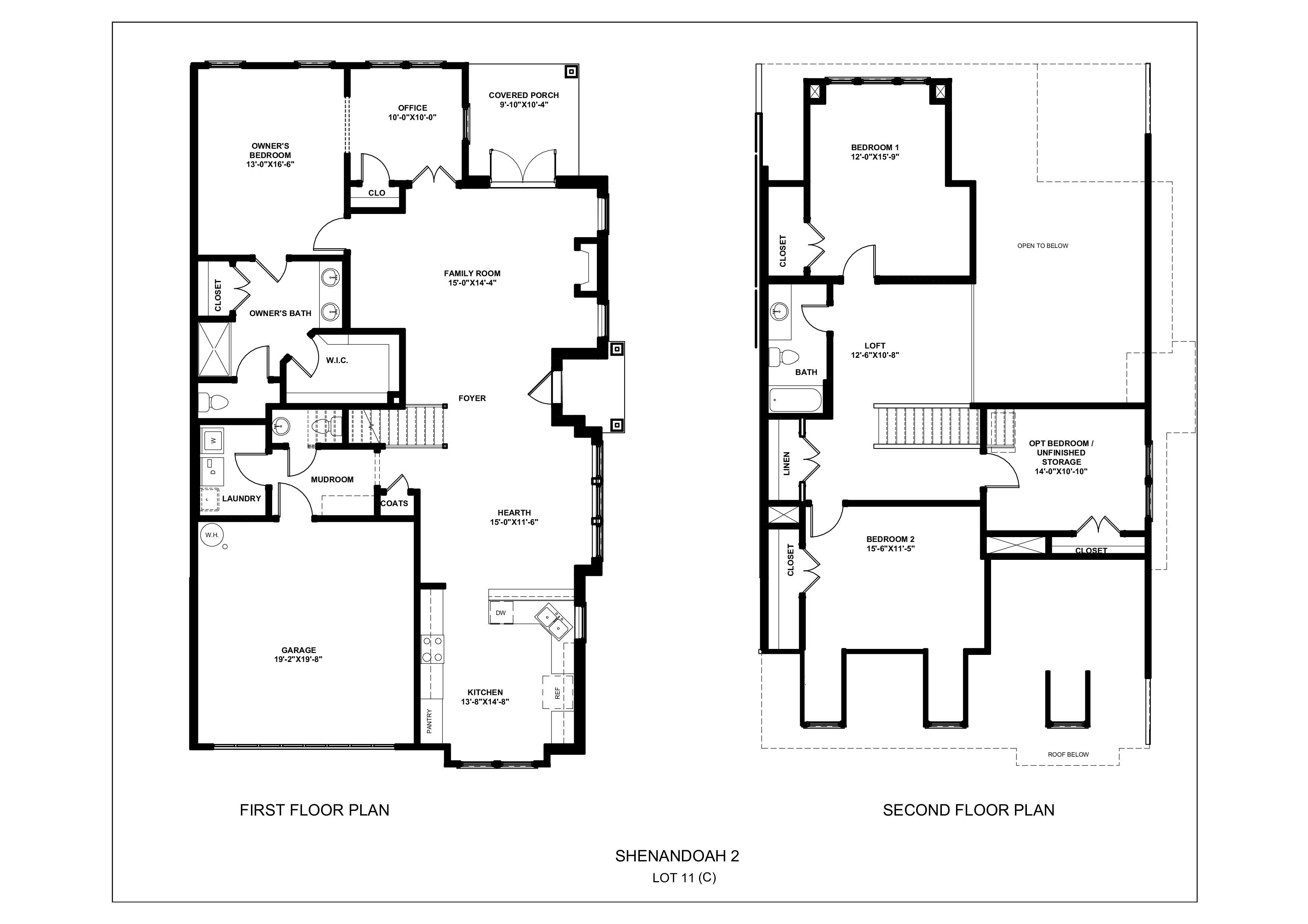 Elevation C Floorplan