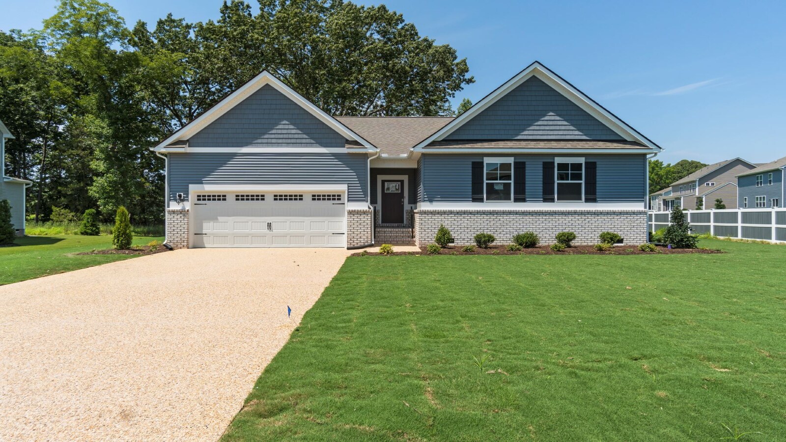 976 Intracoastal Way, Chesapeake, VA, Riverview Landing Presented By D.R. Horton front 2-level 2-car garage