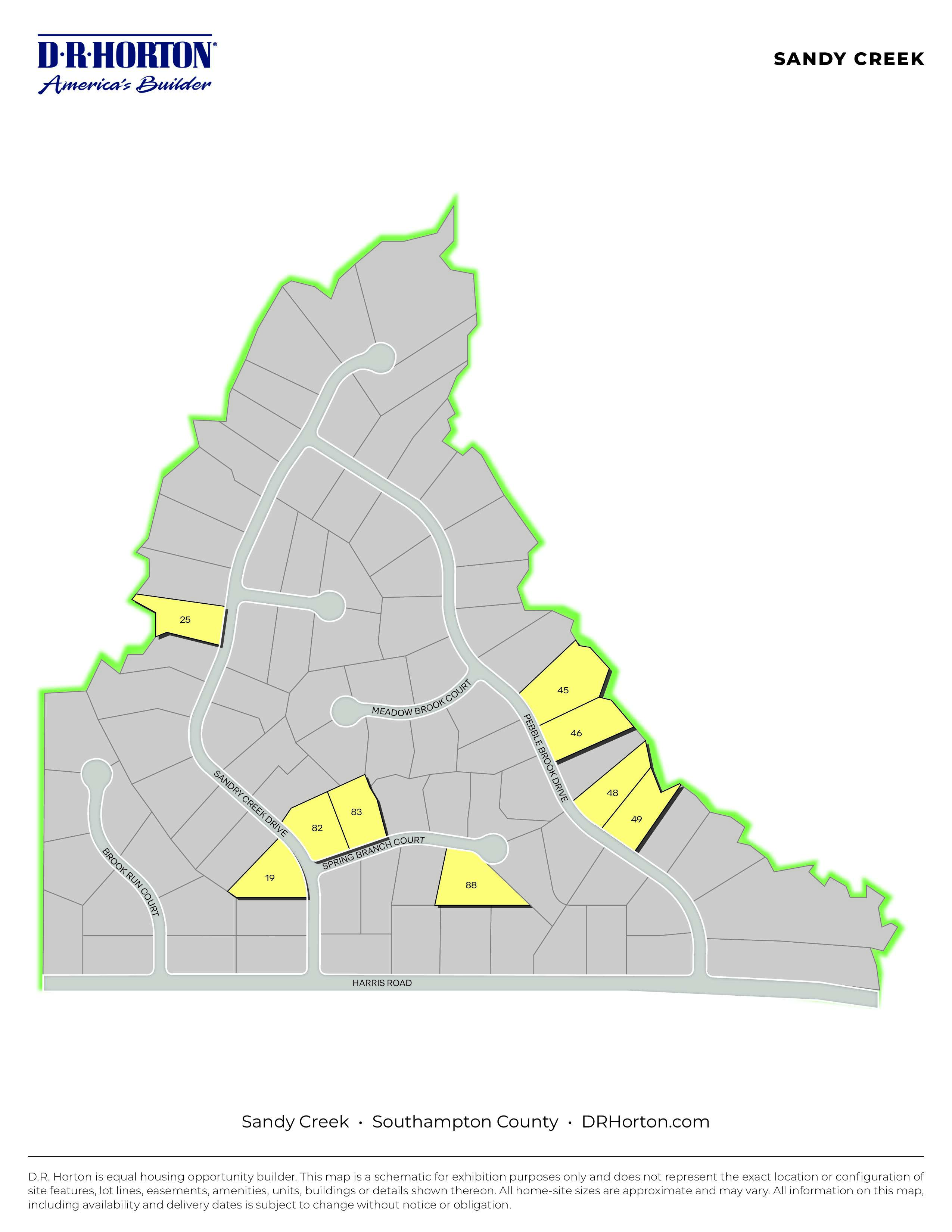 Static Lot Map