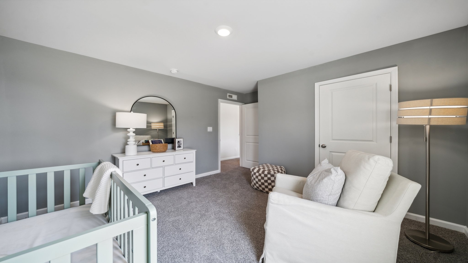 Secondary bedroom, flex, office, study, entertainment, game room in this Bennetts Pasture new home