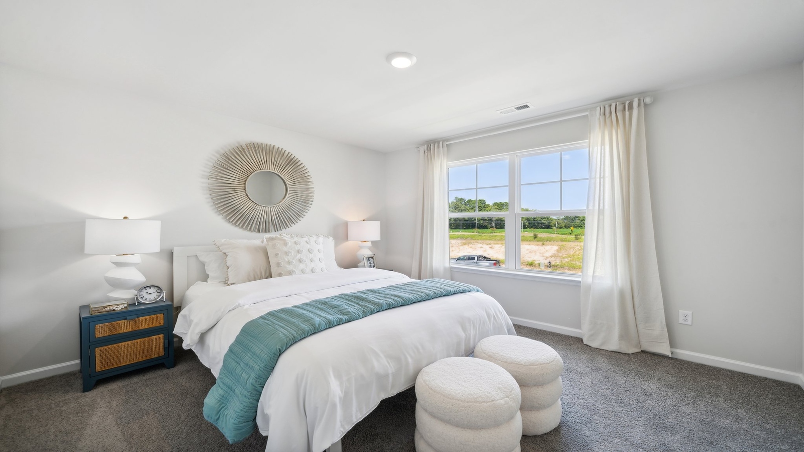 Front-entry flex room with large windows and natural light Bennetts Pasture