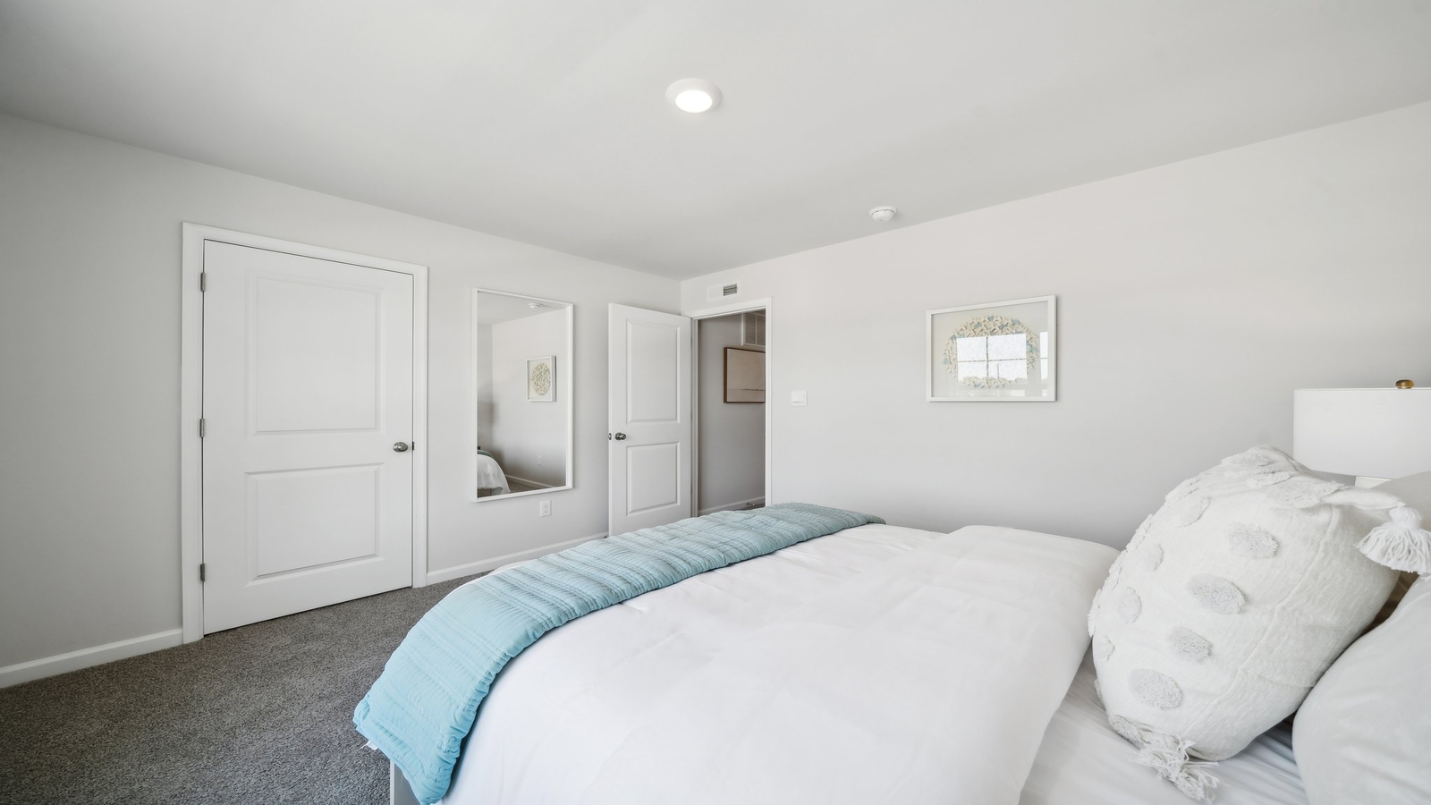 Office-ready game room, library, study, flex space with carpet and window light Bennetts Pasture