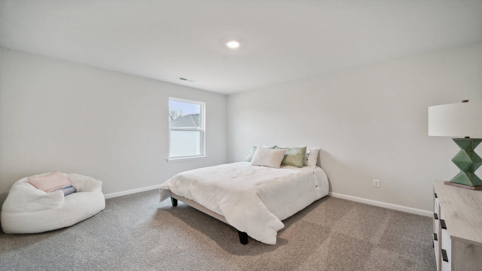 Bedroom with closet storage, shared bathroom and easy upstairs access Bennetts Pasture