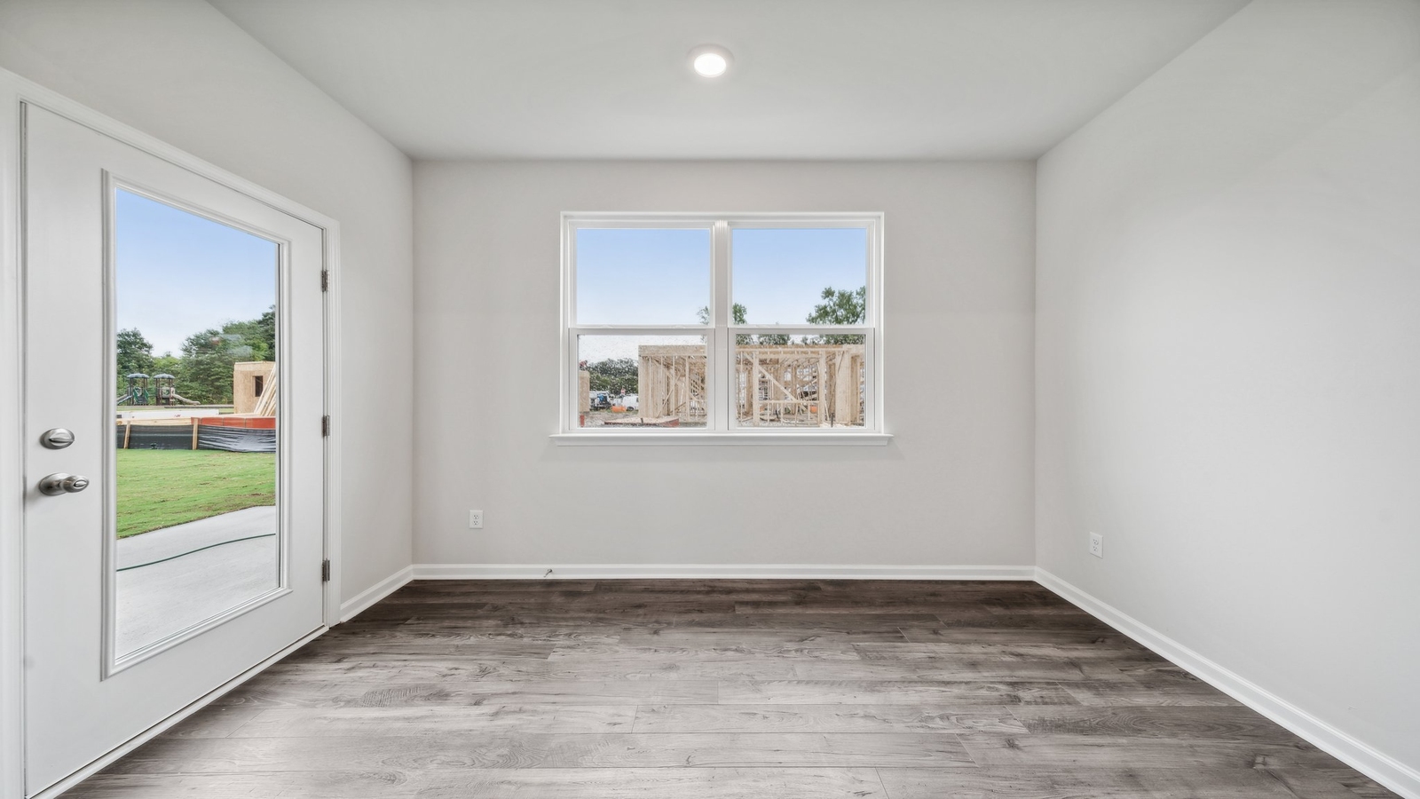 Dining room at front of D.R. Horton home in the Bennetts Pasture community