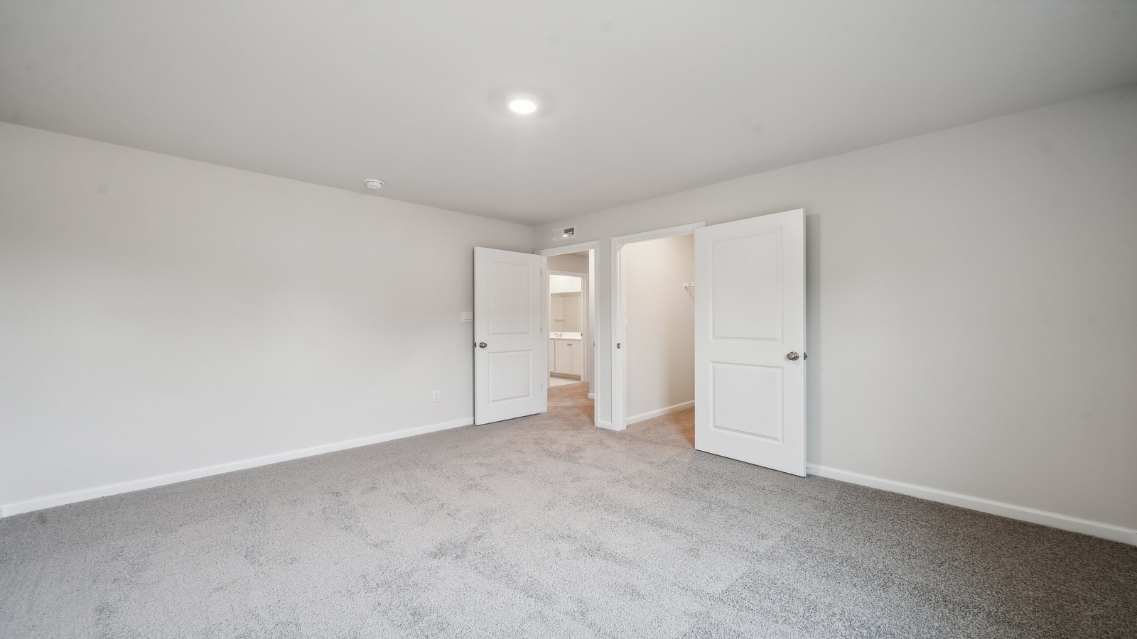 Secondary bedroom, flex, office, study, entertainment, craft space and game room in this D.R. Horton new construction home