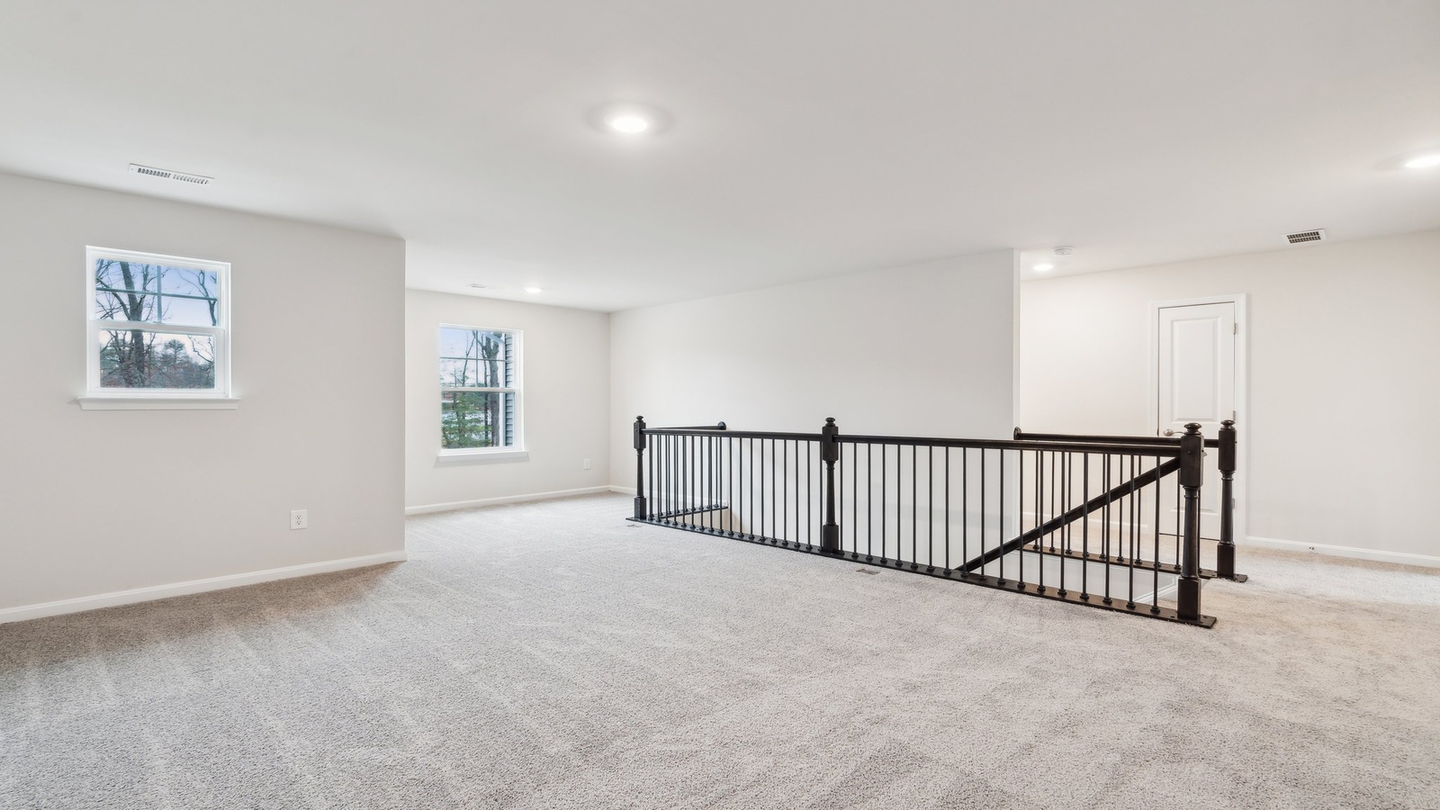 Upstairs loft, adds top quality designs, wide landing, stairs, multi-use flowing to bedrooms, bathroom