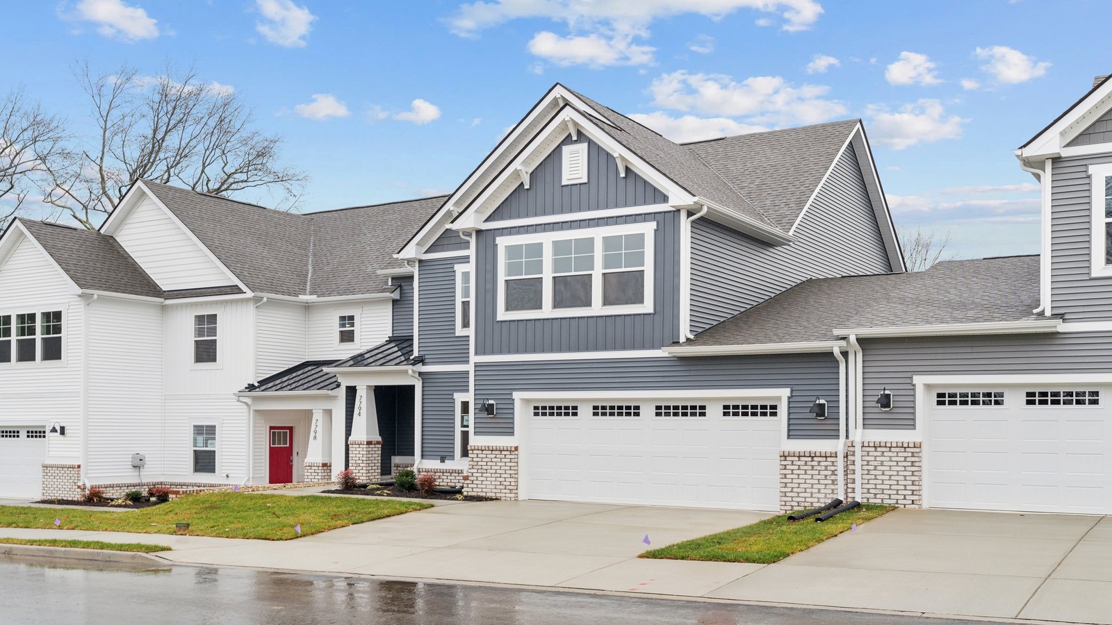 New home 7762 Secret Knoll Terrace, Mechanicsville, VA, two-story, two-car garage