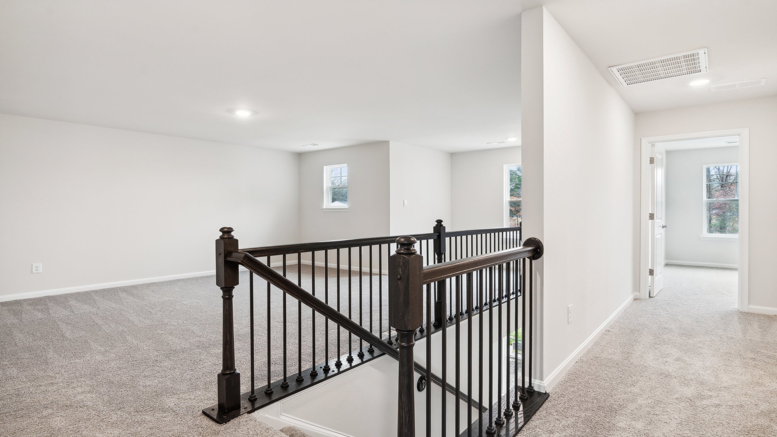 Loft, secondary bedroom features versatile multi-use space connecting secondary bedrooms, bath, with usability and space